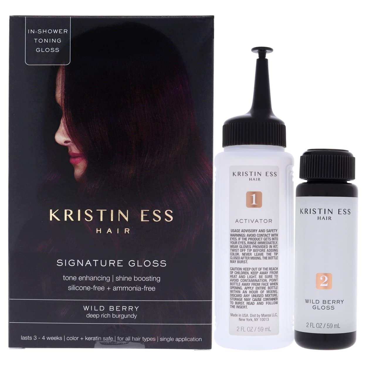 Foto 2 pulgar | Tratamiento Para Brillo Capilar Kristin Ess Brightening Wild Berry - Venta Internacional.