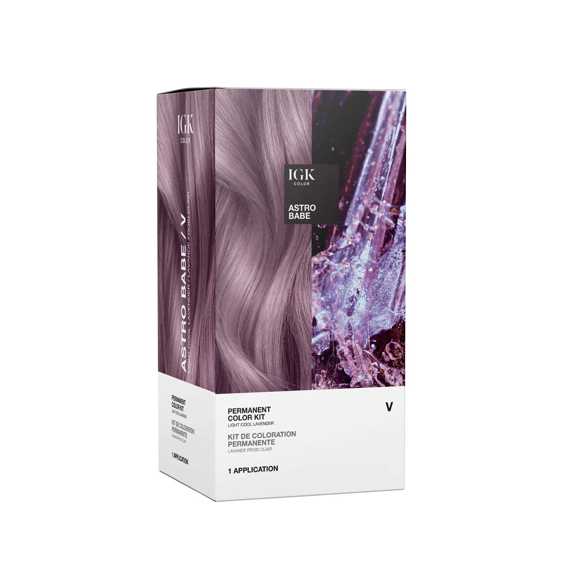 Kit De Coloración Para El Cabello Igk Astro Babe Light Cool Lavender V 140 Ml - Venta Internacional.