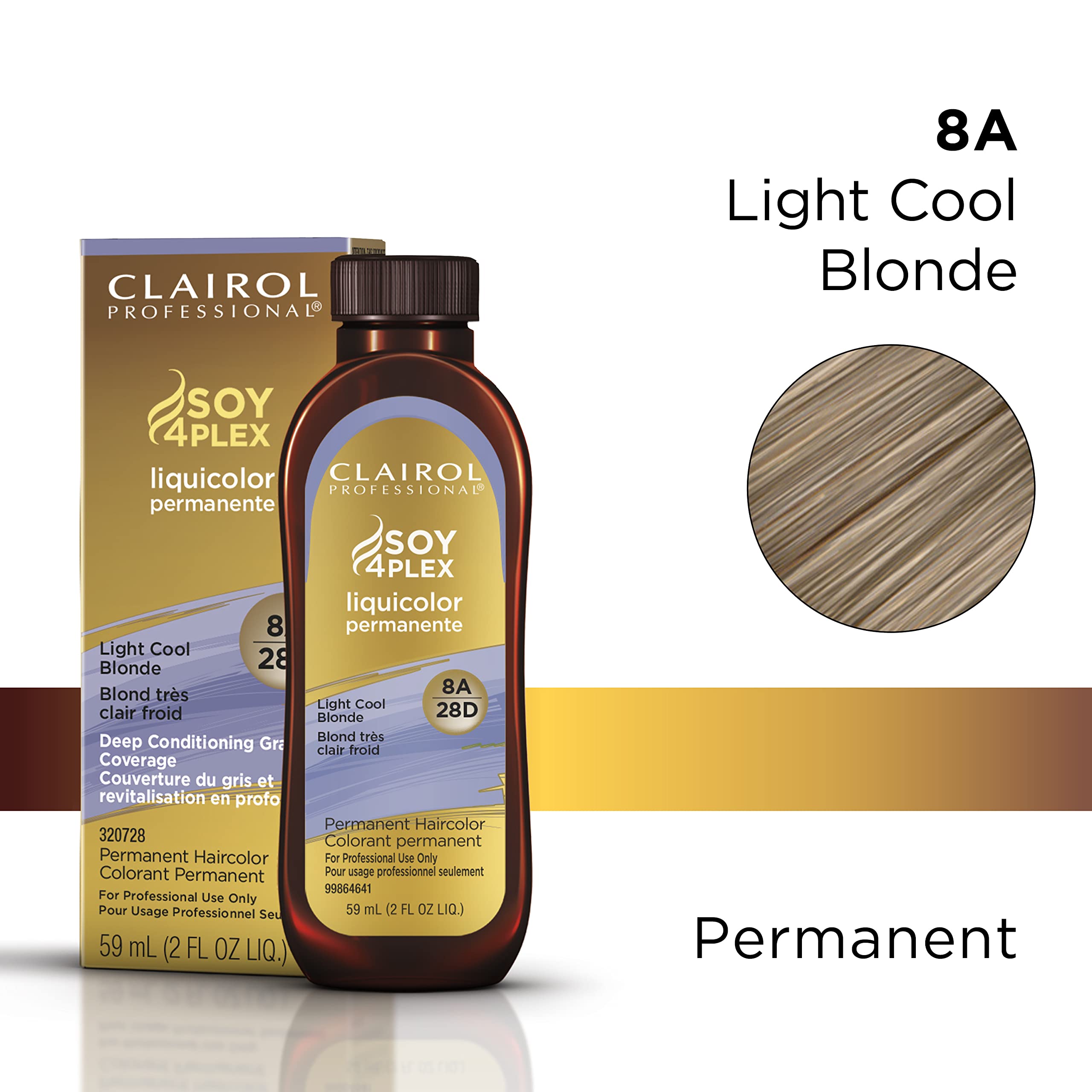 Foto 2 | Tinte De Pelo Clairol Professional Liquicolor 8a Rubio Claro Y Fresco - Venta Internacional.