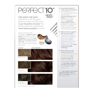 Foto 4 | Tinte Para El Cabello Clairol Nice'n Easy Perfect 10 5 Medium Brown X1 - Venta Internacional.