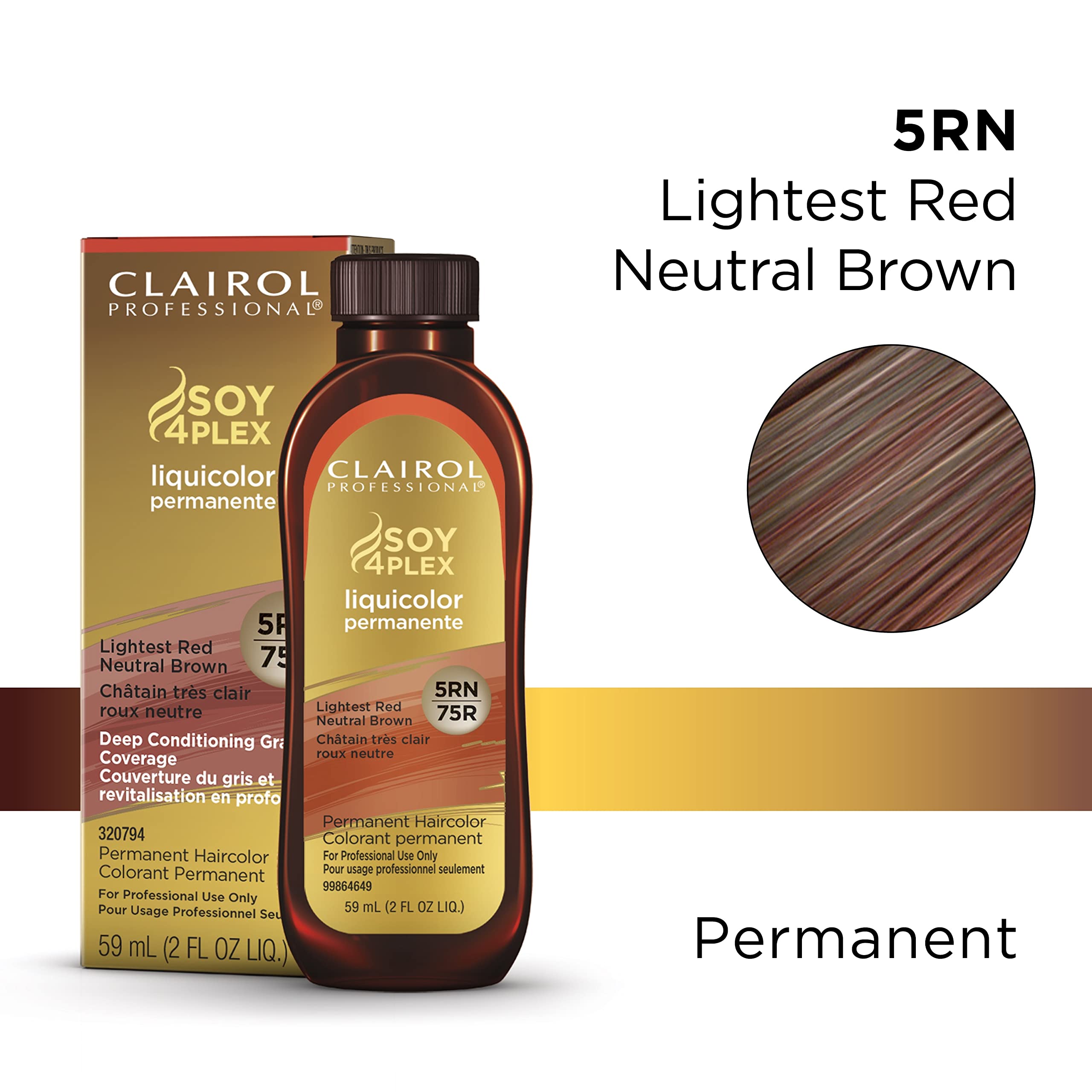 Foto 3 pulgar | Tinte De Pelo Clairol Professional Liquicolor 5rn Rojo Claro - Venta Internacional.