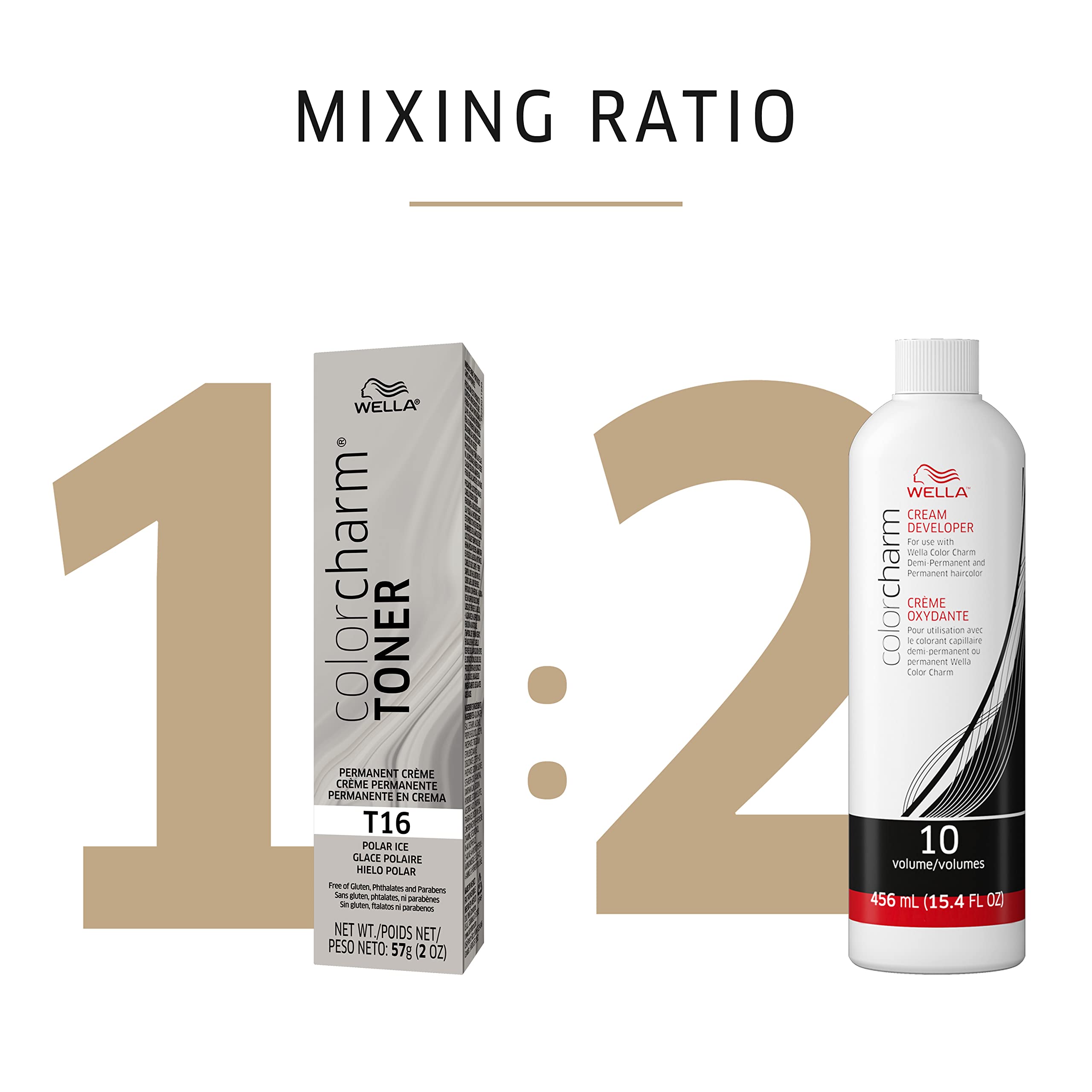 Foto 8 pulgar | Tónico Para El Cabello Wella Color Charm Crema Permanente T16 Polar Ice 60 Ml - Venta Internacional.