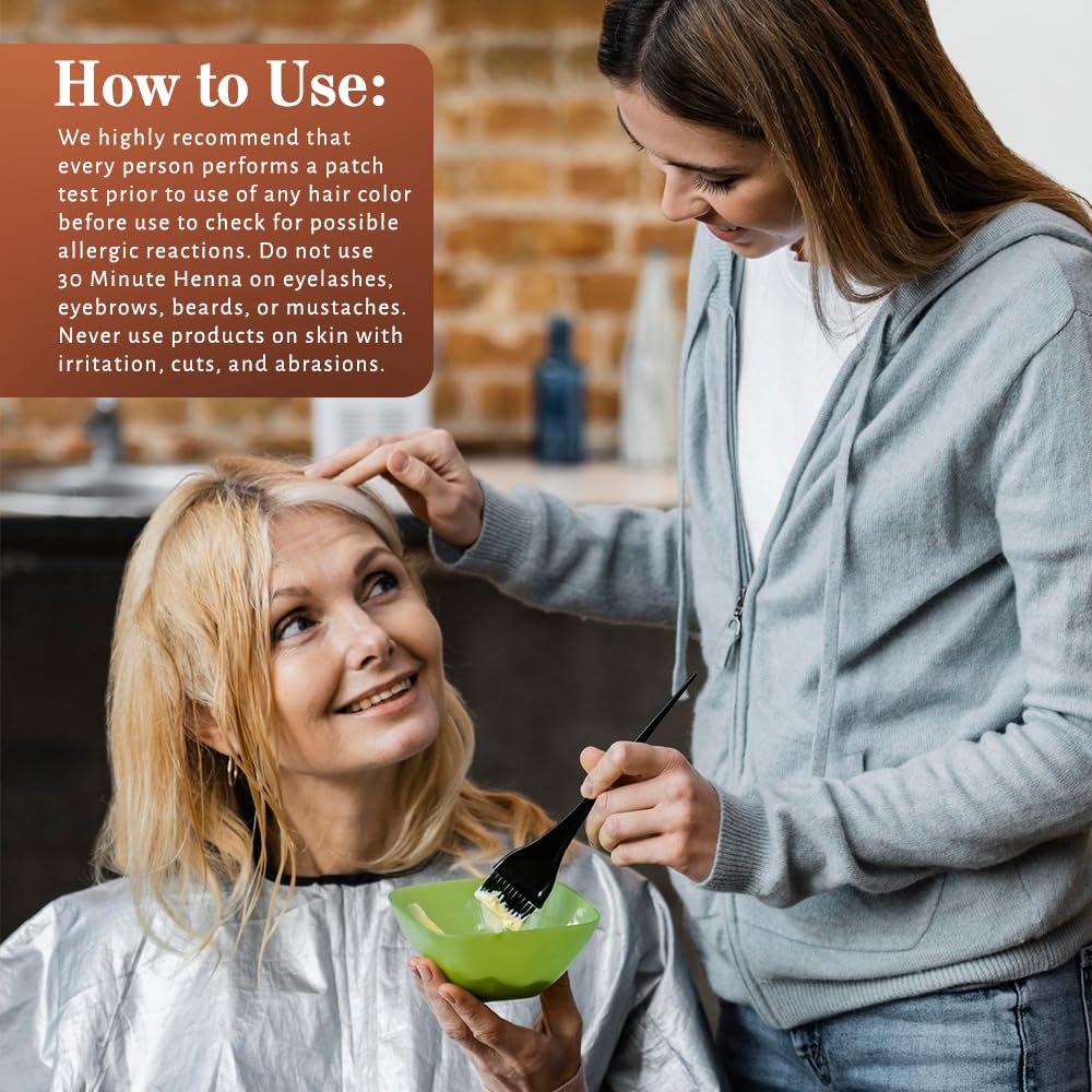 Foto 4 | Tinte De Pelo Con Henna Reshma Beauty, 30 Minutos, Marrón Oscuro - Venta Internacional.