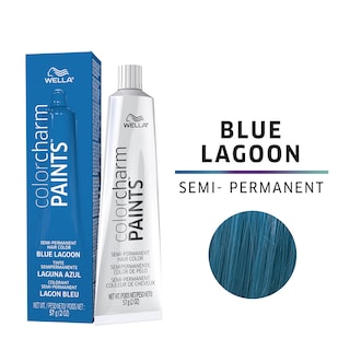 Foto 2 | Tinte Semipermanente Para El Cabello Wella Color Charm Paints Blue Lagoon - Venta Internacional.