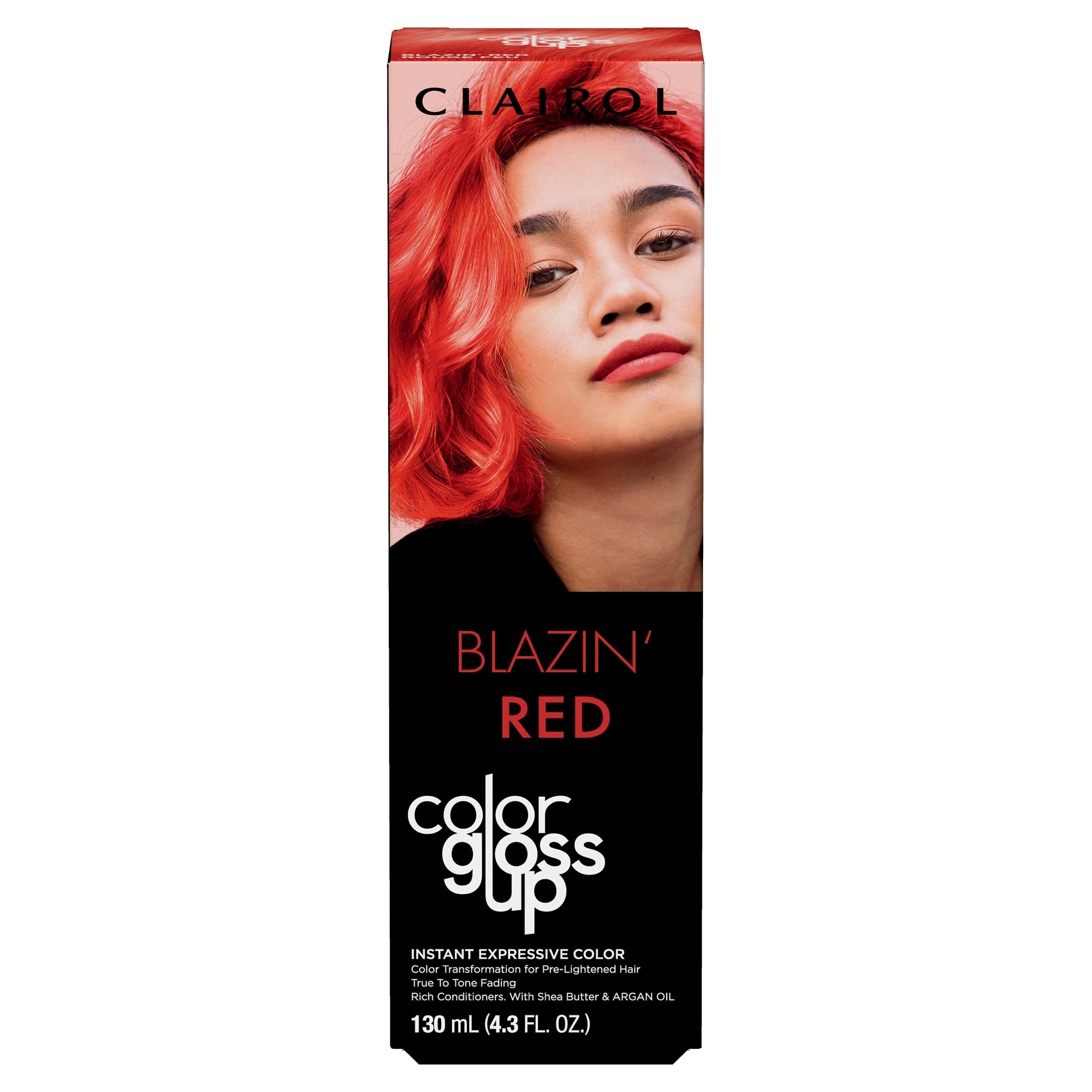 Tinte Para El Cabello Clairol Color Gloss Up, Rojo Intenso, Paquete De 1 - Venta Internacional.