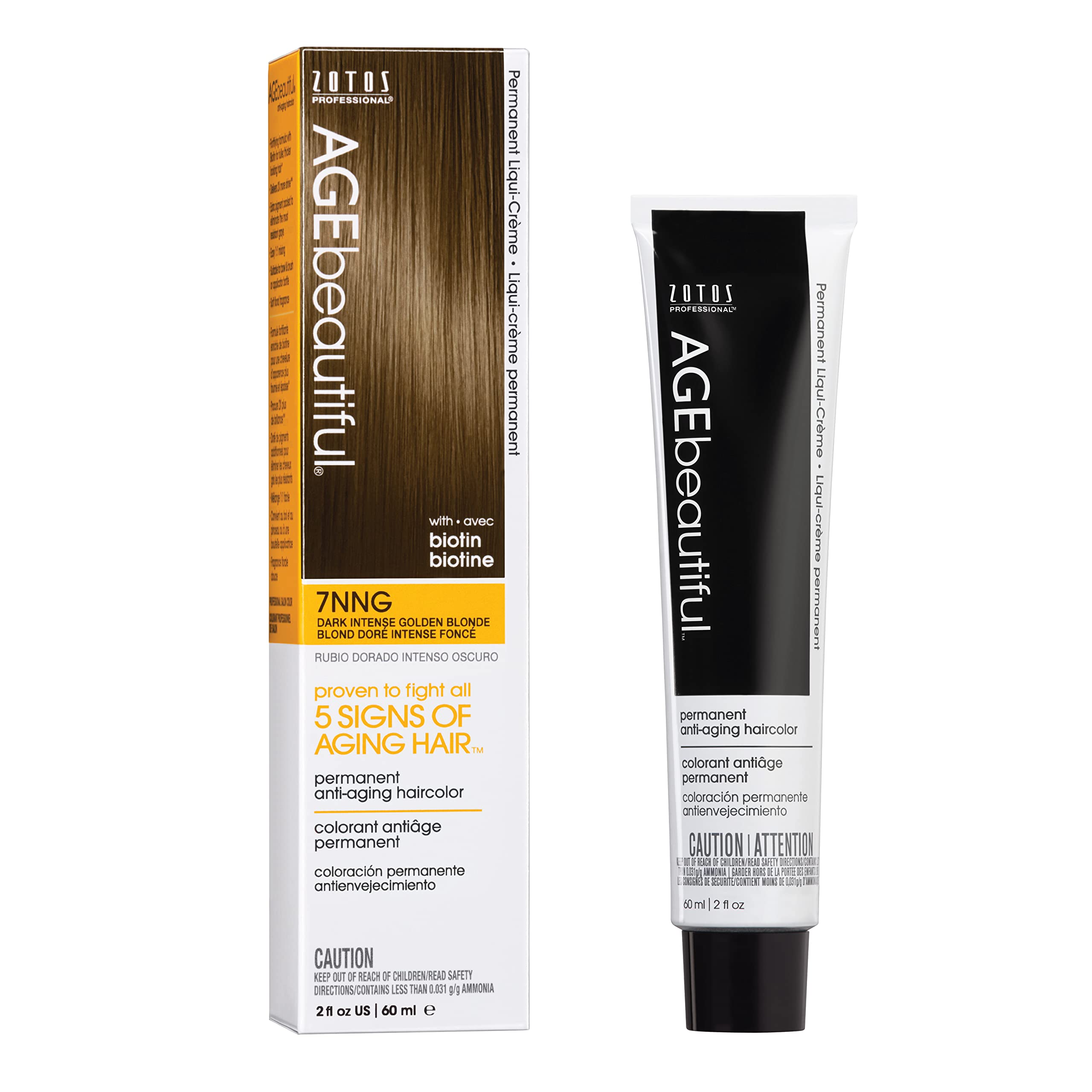 Color De Cabello Age Beautiful Liqui Creme 7nng Marrón Dorado Oscuro - Venta Internacional. $576