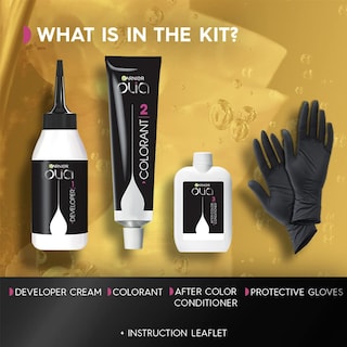 Foto 6 | Color De Cabello Garnier Olia Ammonia-free 2.0 Soft Black, Paquete De 2 - Venta Internacional.