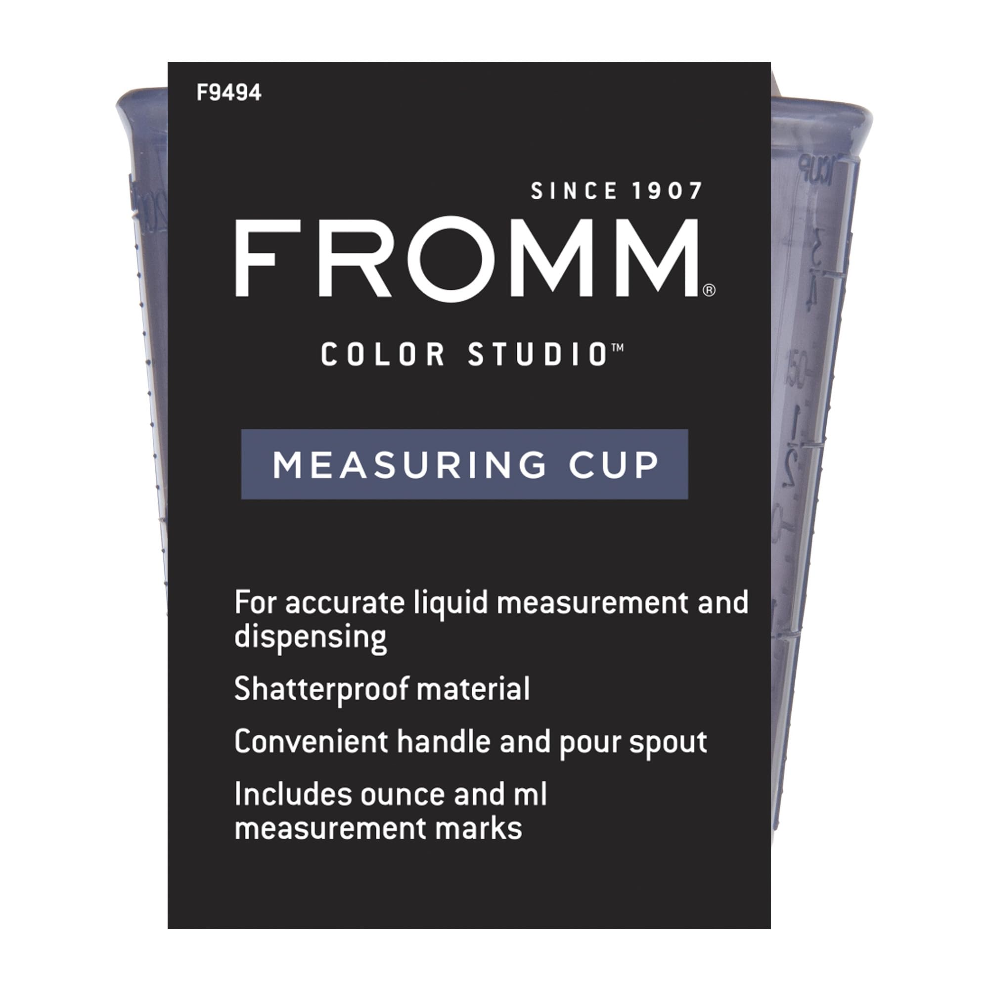 Foto 5 | Vaso Medidor Fromm Color Studio, 240 Ml, Plástico Irrompible - Venta Internacional.