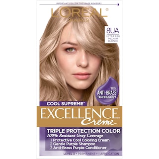 Foto 1 | Tinte De Pelo L'oréal Paris Cool Supreme Ash Ultra Ash 8.11, Paquete De 1 - Venta Internacional.