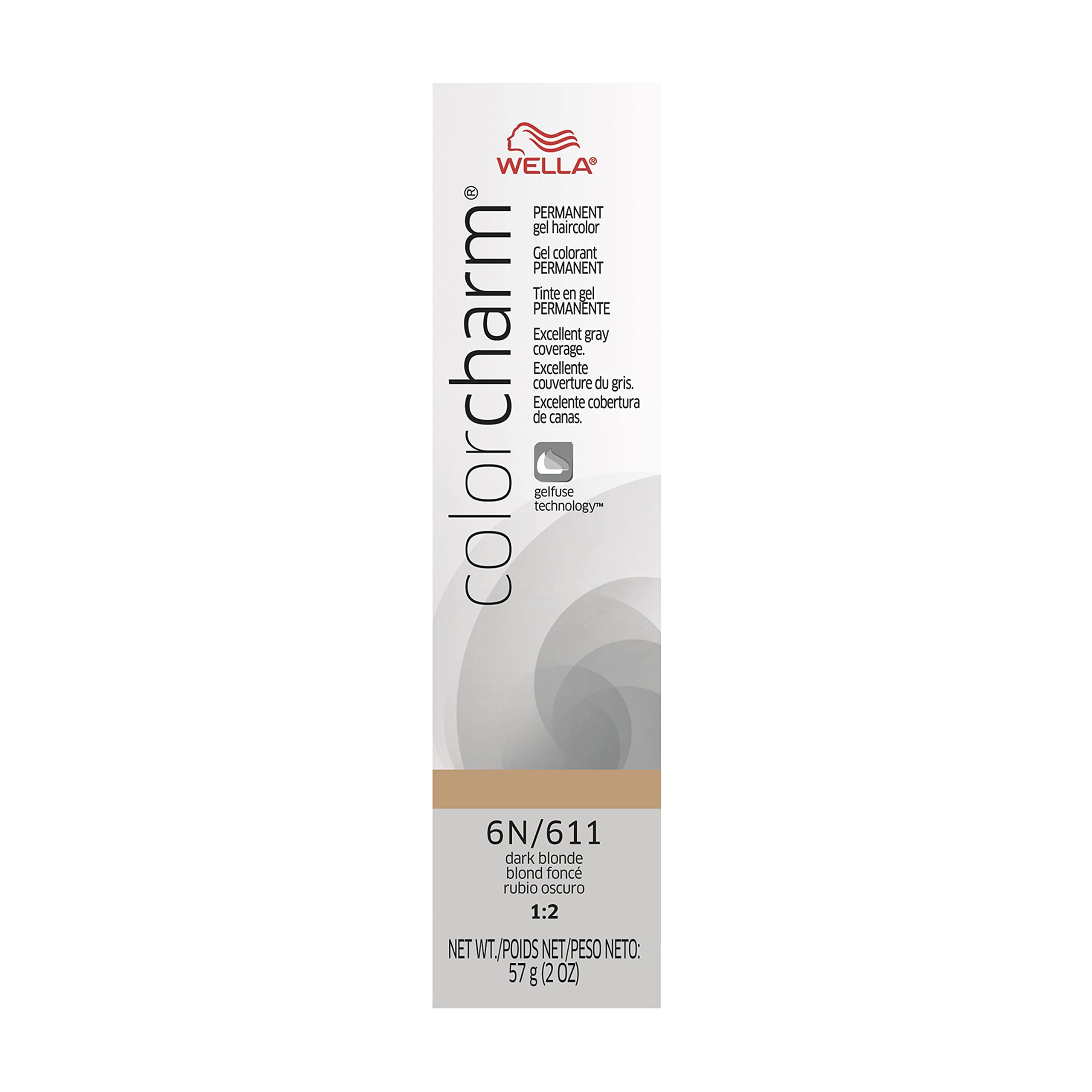 Foto 2 pulgar | Color De Cabello Wella Color Charm Gel Permanente 6n/611 Rubio Oscuro - Venta Internacional.