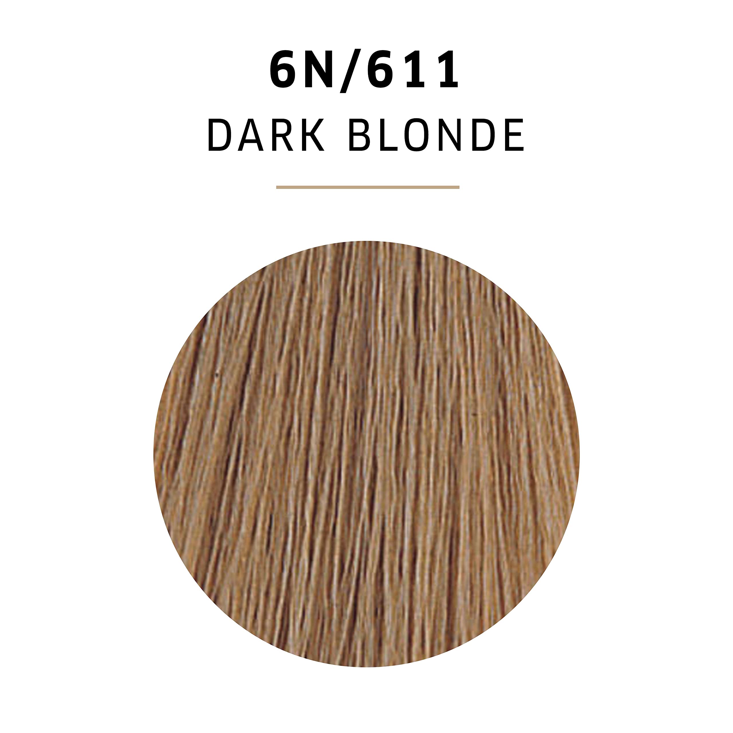 Foto 4 pulgar | Color De Cabello Wella Color Charm Gel Permanente 6n/611 Rubio Oscuro - Venta Internacional.