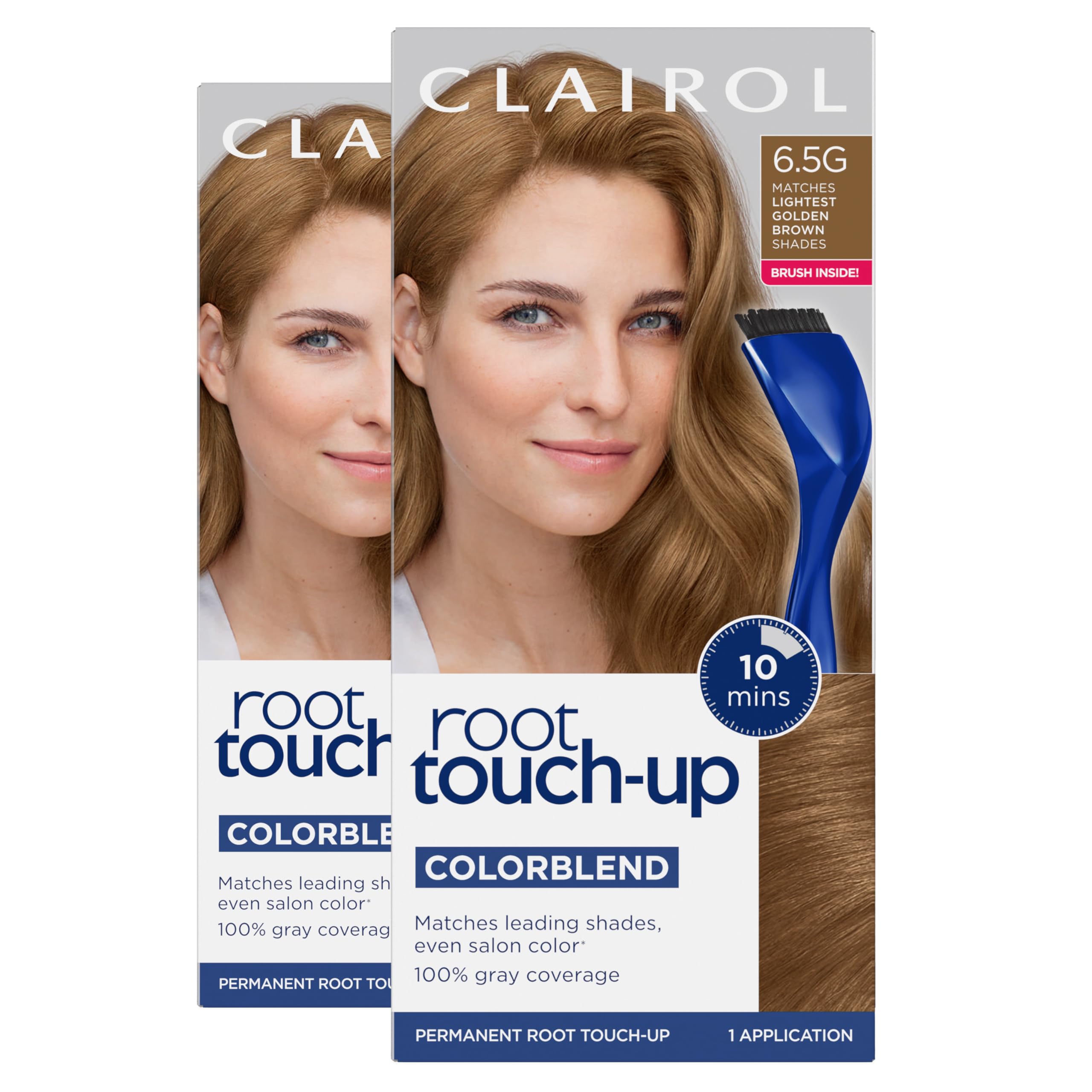 Tinte De Pelo Clairol Root Touch-up, 6.5 G, Marrón Dorado Más Claro - Venta Internacional.