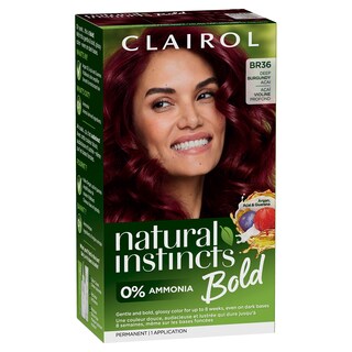 Foto 1 | Tinte Para El Cabello Clairol Natural Instincts Bold Br36 Deep Burgundy - Venta Internacional.