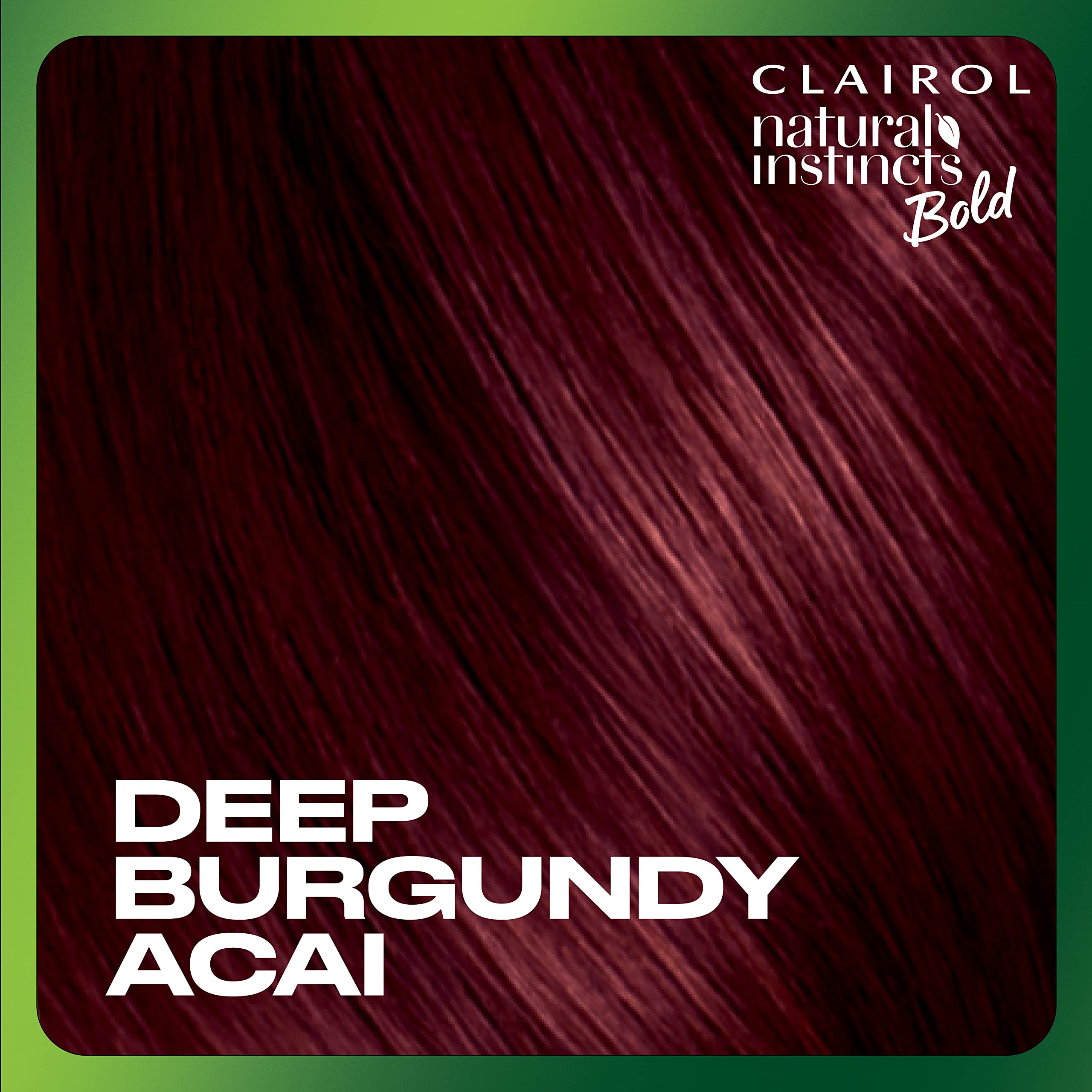 Foto 5 pulgar | Tinte Para El Cabello Clairol Natural Instincts Bold Br36 Deep Burgundy - Venta Internacional.