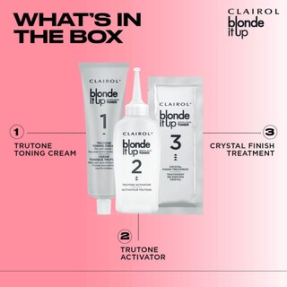 Foto 2 | Tinte Para El Cabello Clairol Blonde It Up Crystal Glow Toners Amethyst - Venta Internacional.