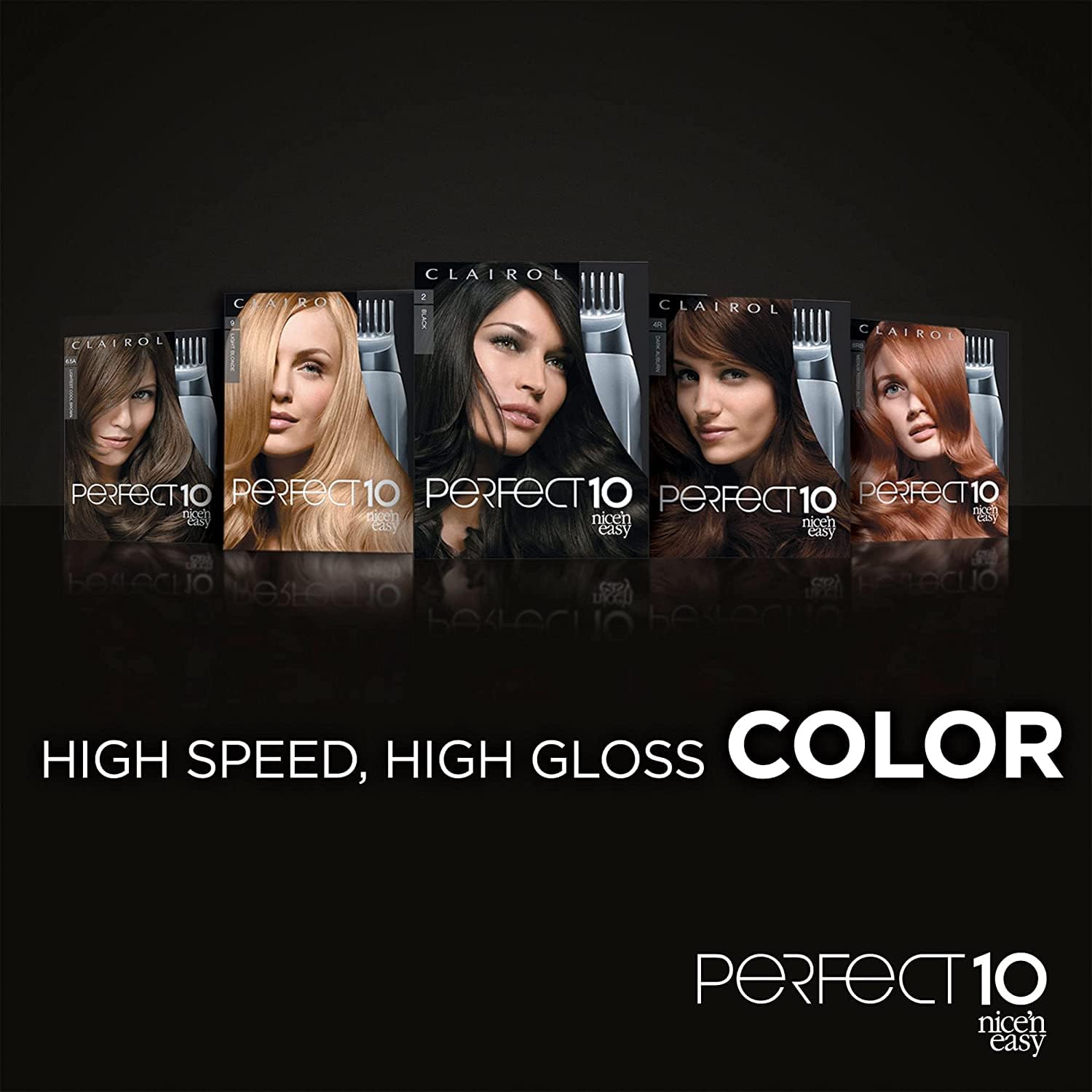 Foto 8 pulgar | Tinte Para El Cabello Clairol Nice'n Easy Perfect 10 6r Light Auburn X1 - Venta Internacional.