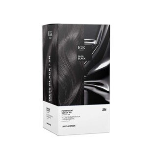 Foto 1 | Kit De Coloración De Cabello Igk Permanent 00:00 Black Almost Black 2n 140 Ml - Venta Internacional.