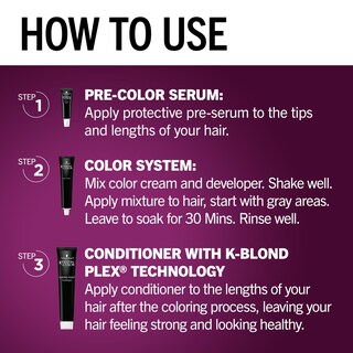 Foto 6 | Crema Para El Cabello Schwarzkopf Keratin Color 4.2 Dark Brown - Venta Internacional.
