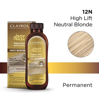 Foto 2 | Tinte De Pelo Clairol Professional Liquicolor 12n High Lift Blonde - Venta Internacional.