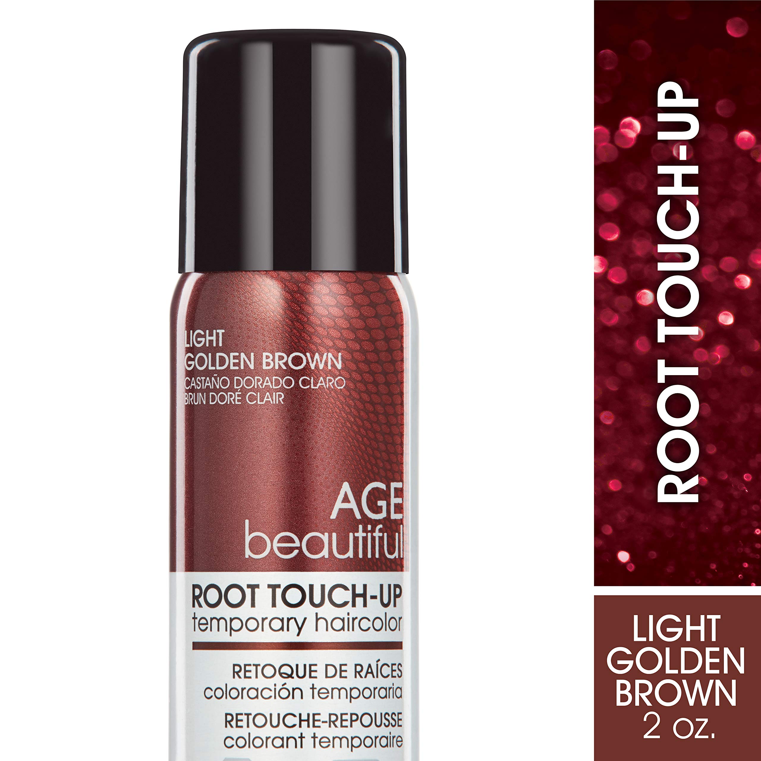 Foto 3 pulgar | Spray Para Teñir El Cabello Root Touch Up Age Beautiful, Marrón Dorado Claro - Venta Internacional.