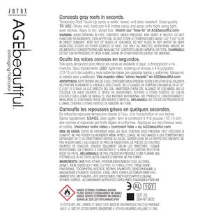 Foto 3 | Spray Para Teñir El Cabello Root Touch Up Age Beautiful, Marrón Dorado Claro - Venta Internacional.