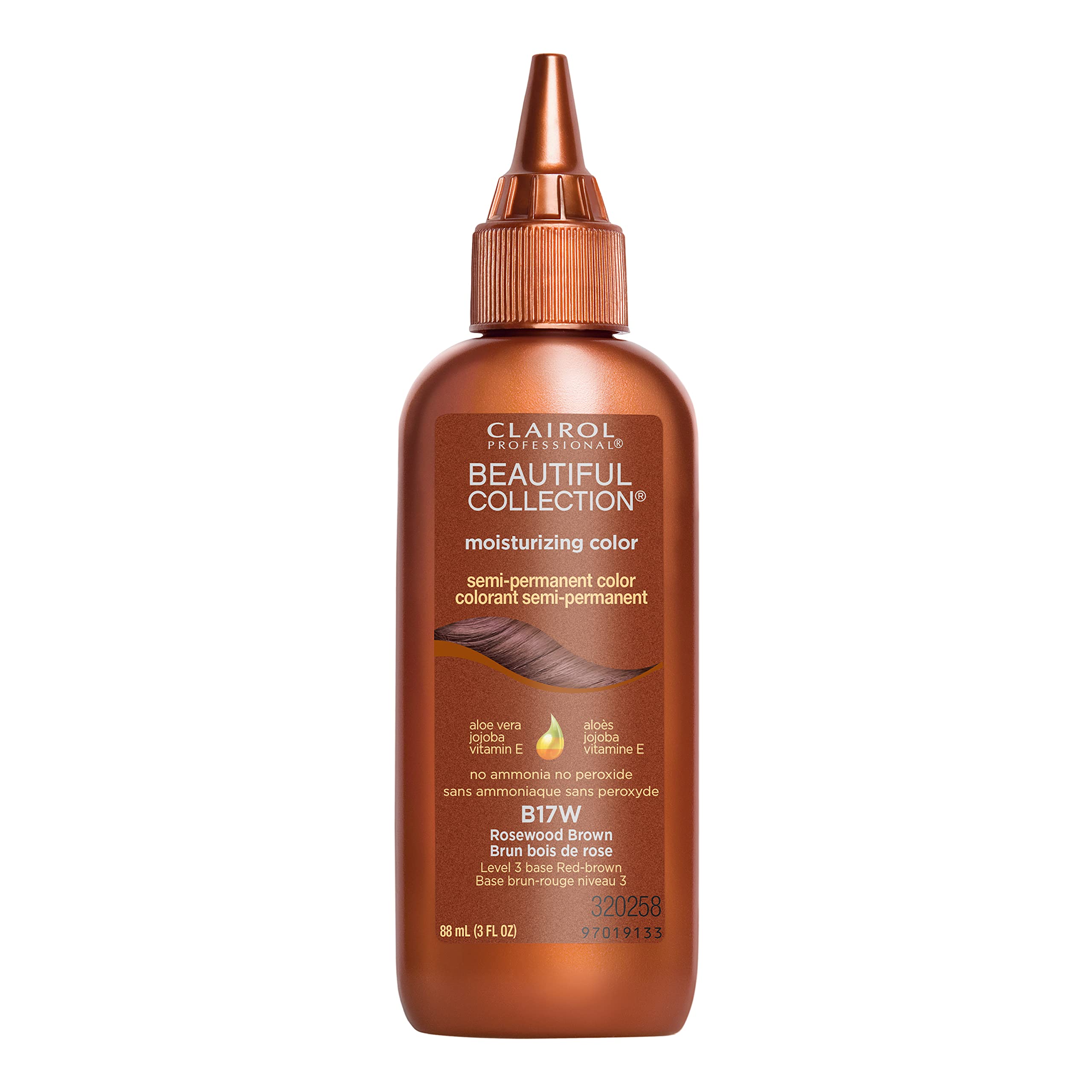 Tinte De Pelo Clairol Professional Beautiful Collection 17 W Rosewood Brown 90 Ml - Venta Internacional.