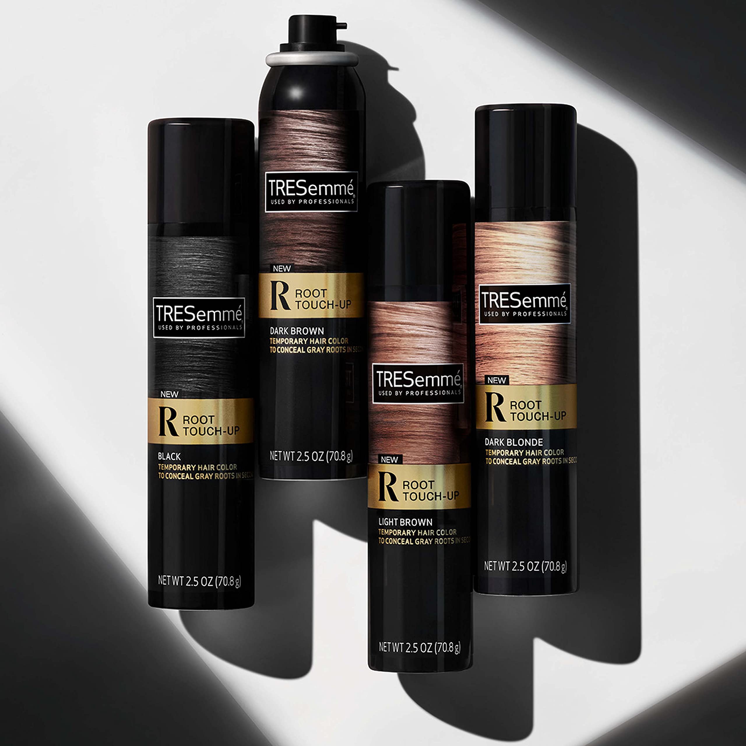 Foto 3 pulgar | Root Touch-up Spray Tresemmé Negro Y Blanco 75 Ml - Venta Internacional.