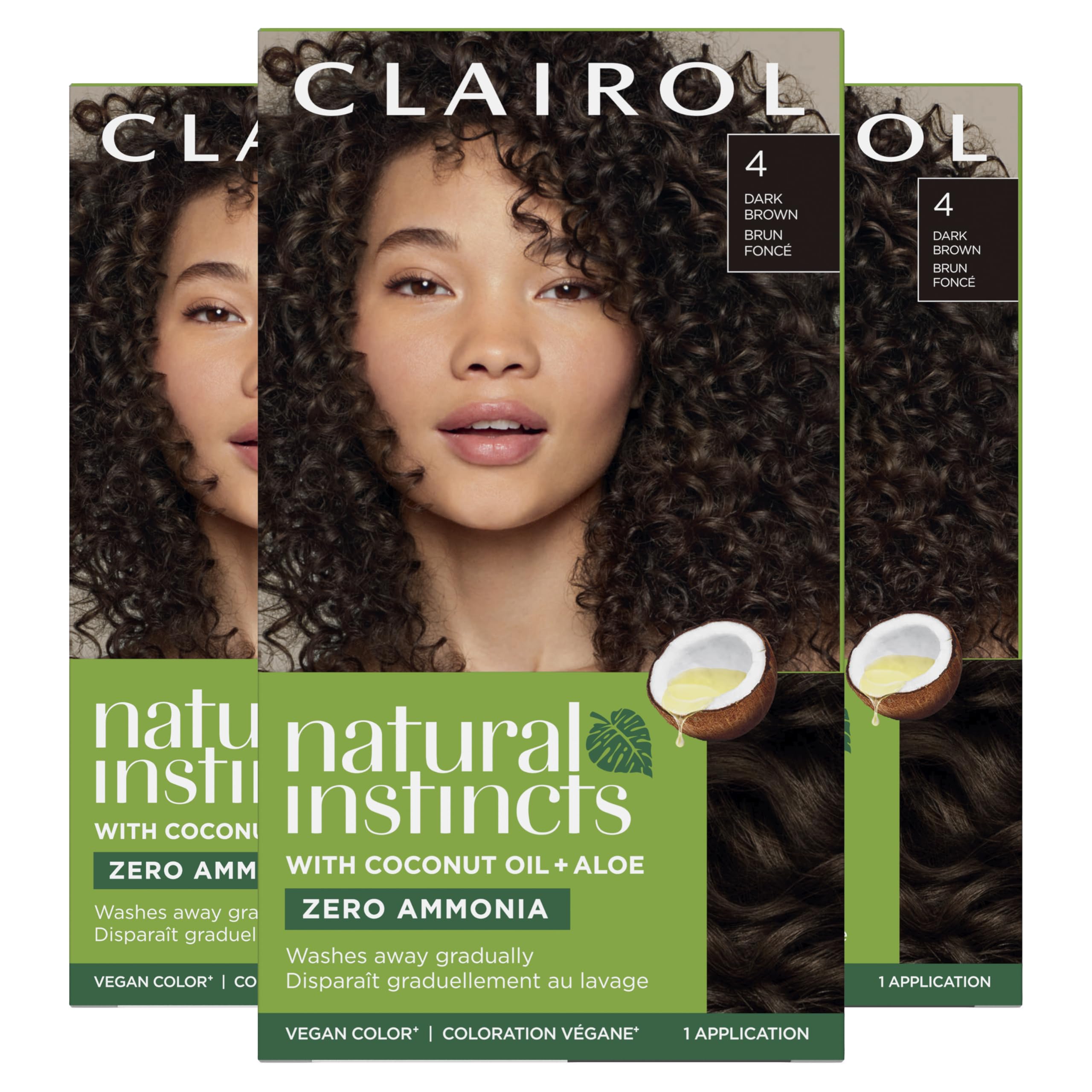 Tinte Para El Cabello Clairol Natural Instincts Semipermanente Castaño Oscuro - Venta Internacional.