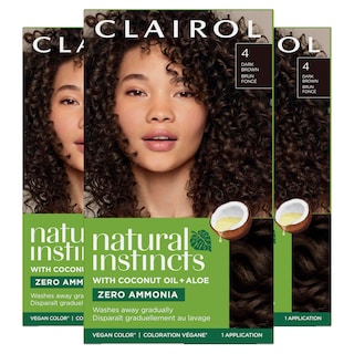 Foto 1 | Tinte Para El Cabello Clairol Natural Instincts Semipermanente Castaño Oscuro - Venta Internacional.