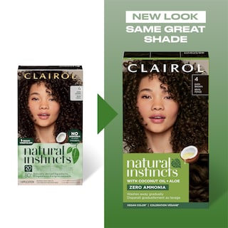 Foto 2 | Tinte Para El Cabello Clairol Natural Instincts Semipermanente Castaño Oscuro - Venta Internacional.
