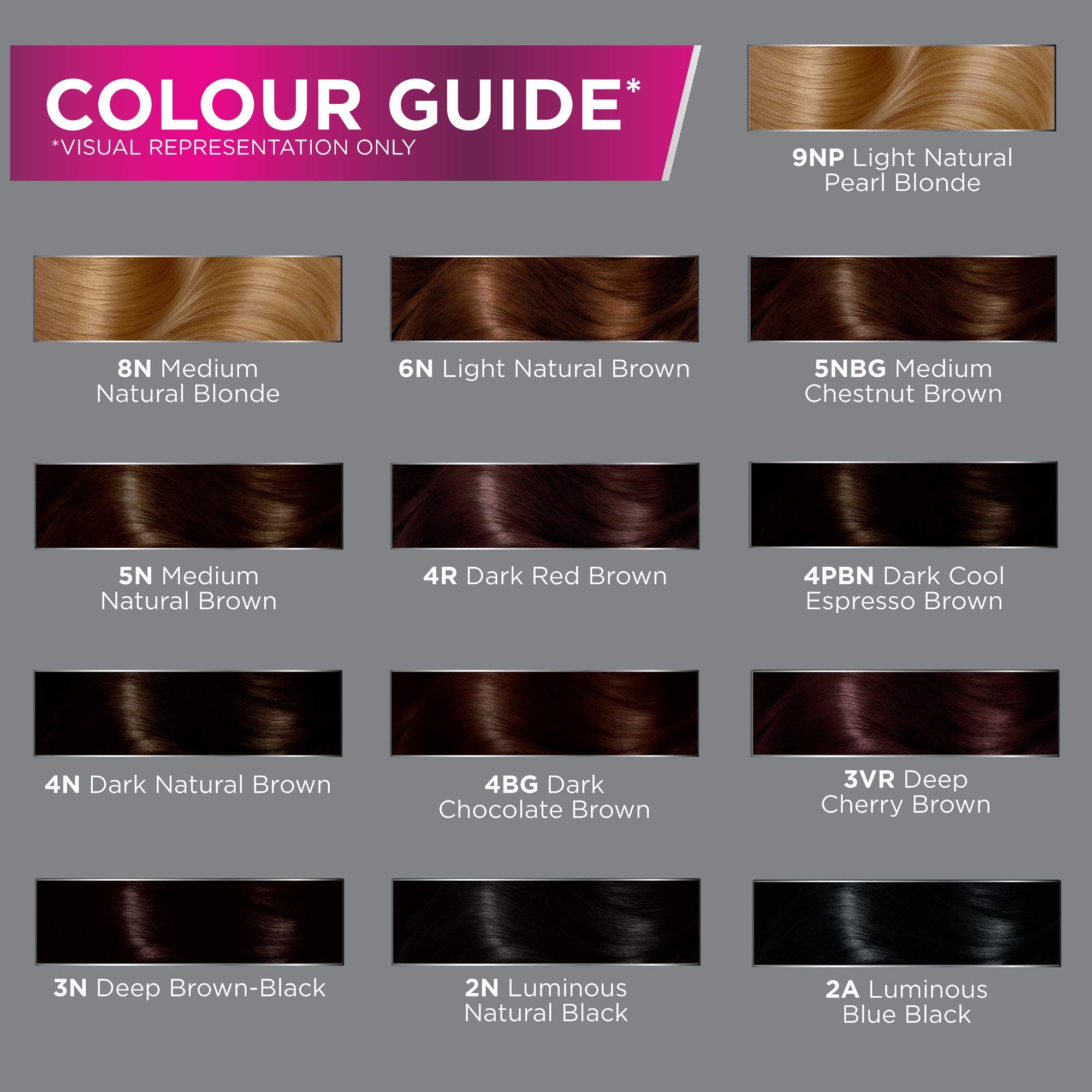 Foto 6 pulgar | Tinte Para El Cabello John Frieda Precision Foam Colour Dark Red Brown 4r - Venta Internacional.