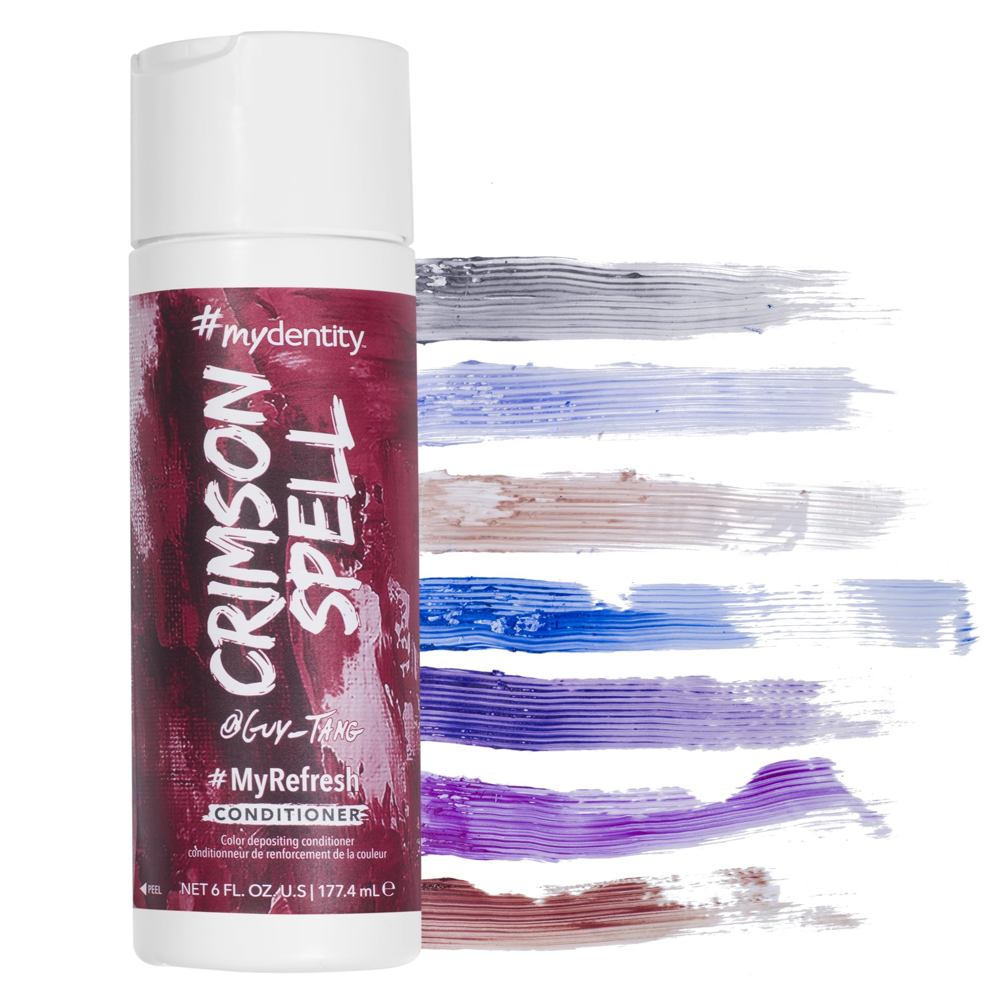 Acondicionador Depositante #mydentity Myrefresh Color Crimson Spell - Venta Internacional.