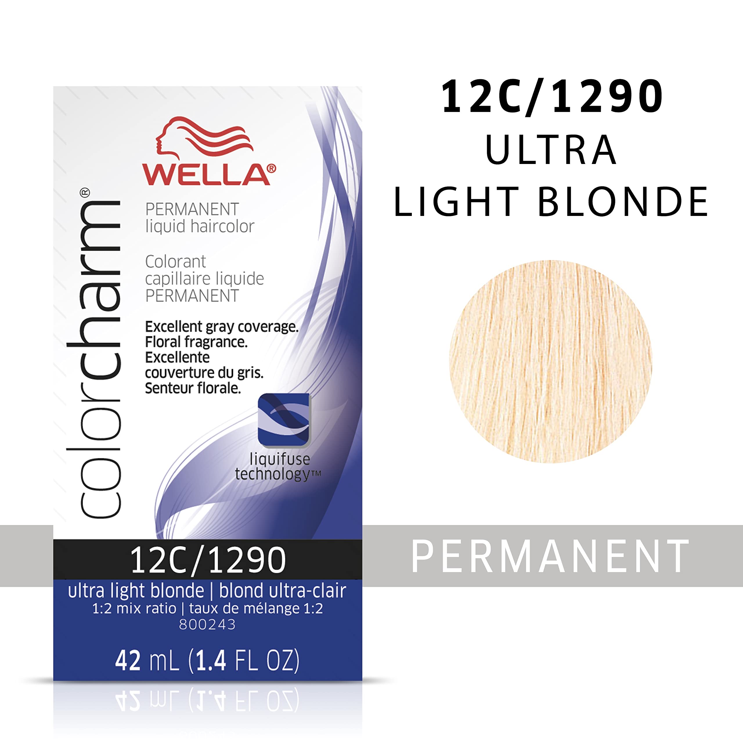 Foto 2 | Tinte De Pelo Wella Color Charm Permanent 12c, Rubio Ultraligero - Venta Internacional.