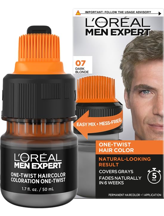 Tinte Para El Cabello L'oréal Paris Men Expert One Twist Dark Blonde 07 - Venta Internacional.