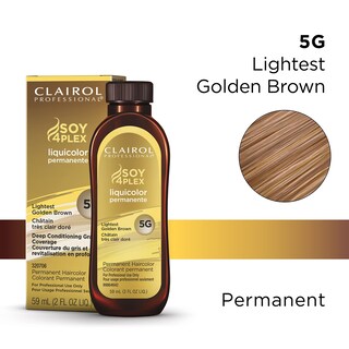 Foto 2 | Tinte De Pelo Clairol Professional Liquicolor 5g, Marrón Dorado Más Claro - Venta Internacional.