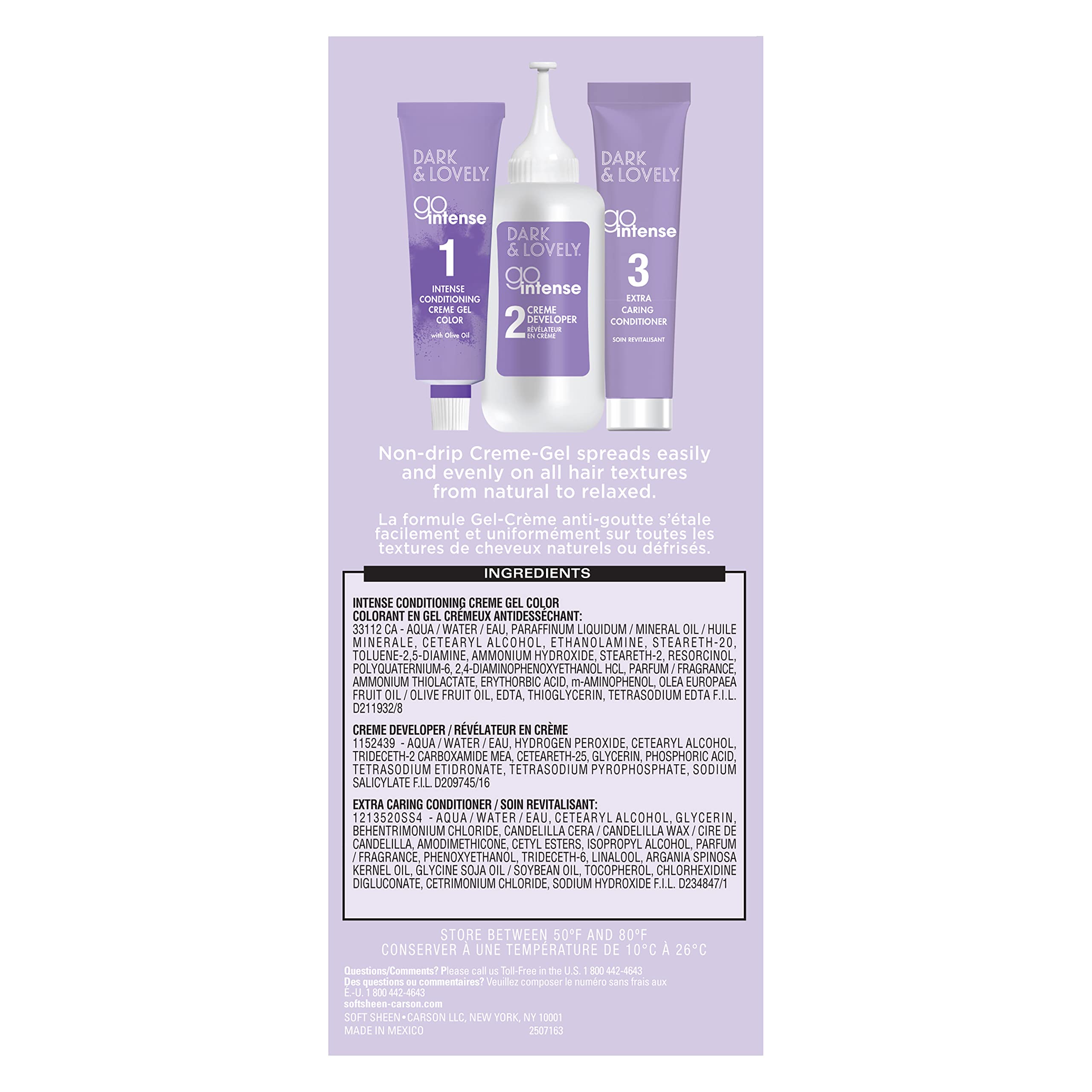 Foto 5 pulgar | Tinte Para El Cabello Softsheen-carson Dark And Lovely Ultra Vibrant - Venta Internacional.