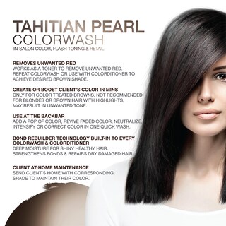 Foto 2 | Champú Celeb Luxury Gem Lites Colorwash Brown Tahitian Pearl - Venta Internacional.