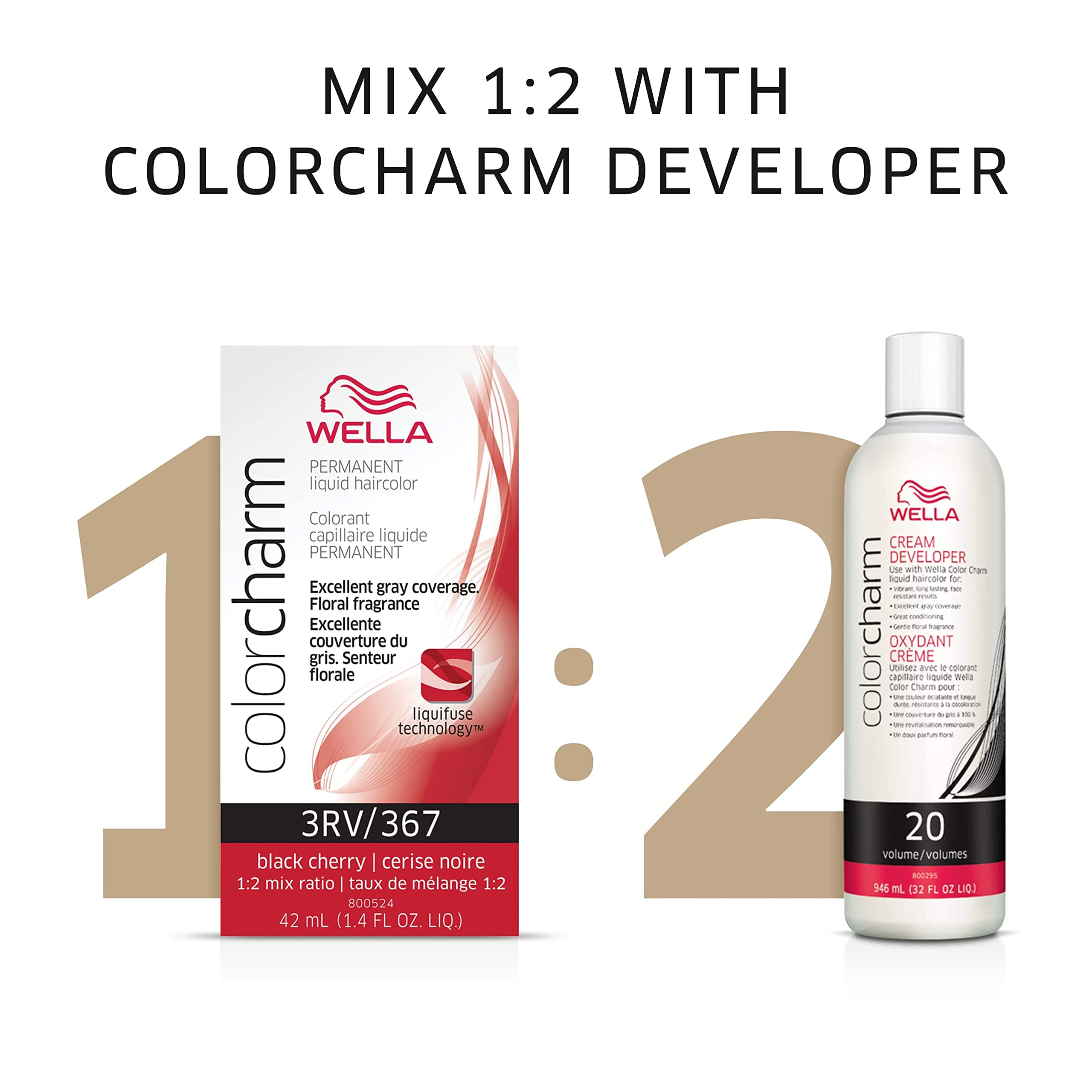 Foto 8 pulgar | Tinte De Pelo Wella Color Charm Permanent 6rv Cyclamen 42 Ml - Venta Internacional.