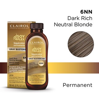 Foto 2 | Tinte De Pelo Clairol Professional Liquicolor 6nn Dark Neutral - Venta Internacional.