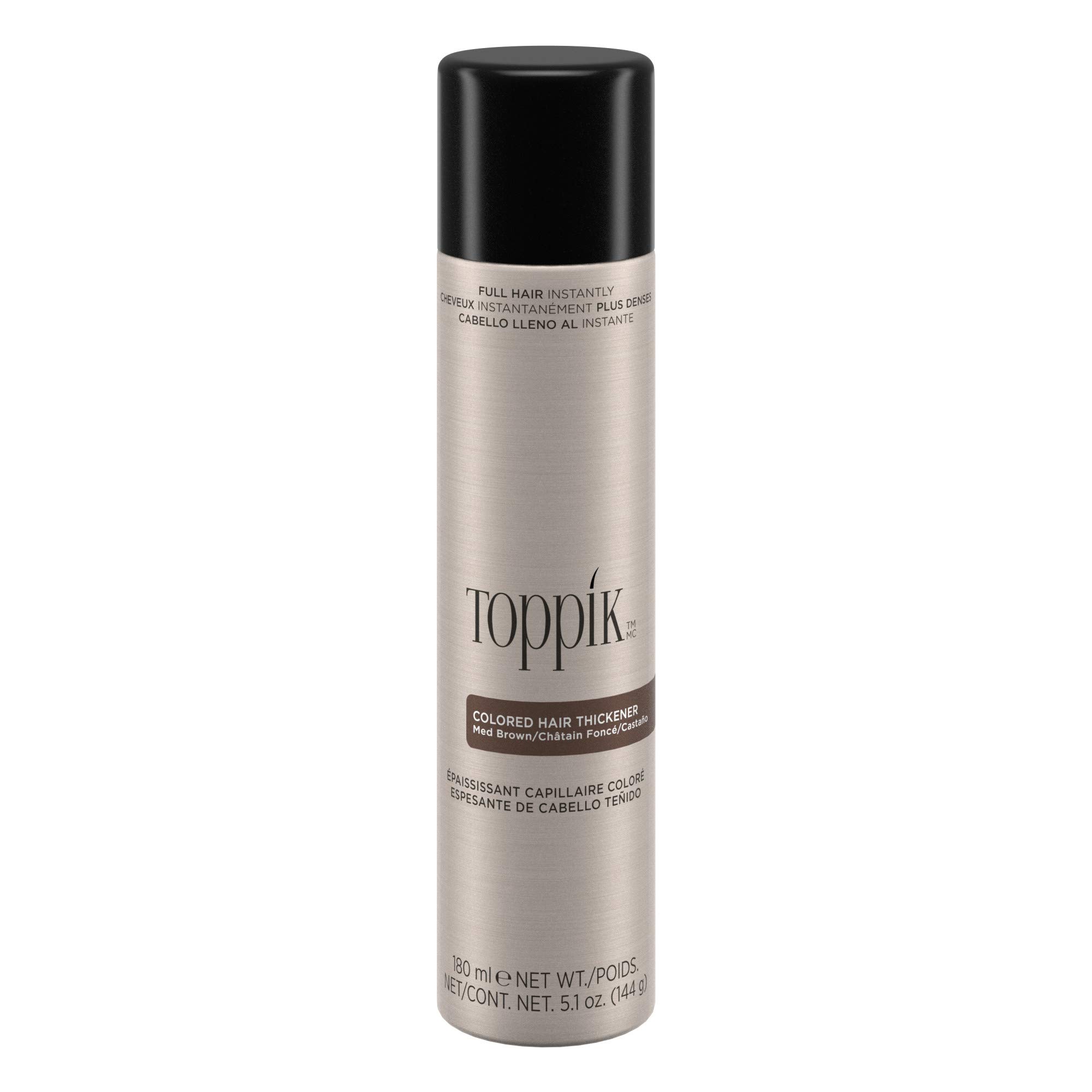 Foto 2 pulgar | Espray Espesante Para Cabello Toppik, Color Marrón Medio, 150 Ml - Venta Internacional.