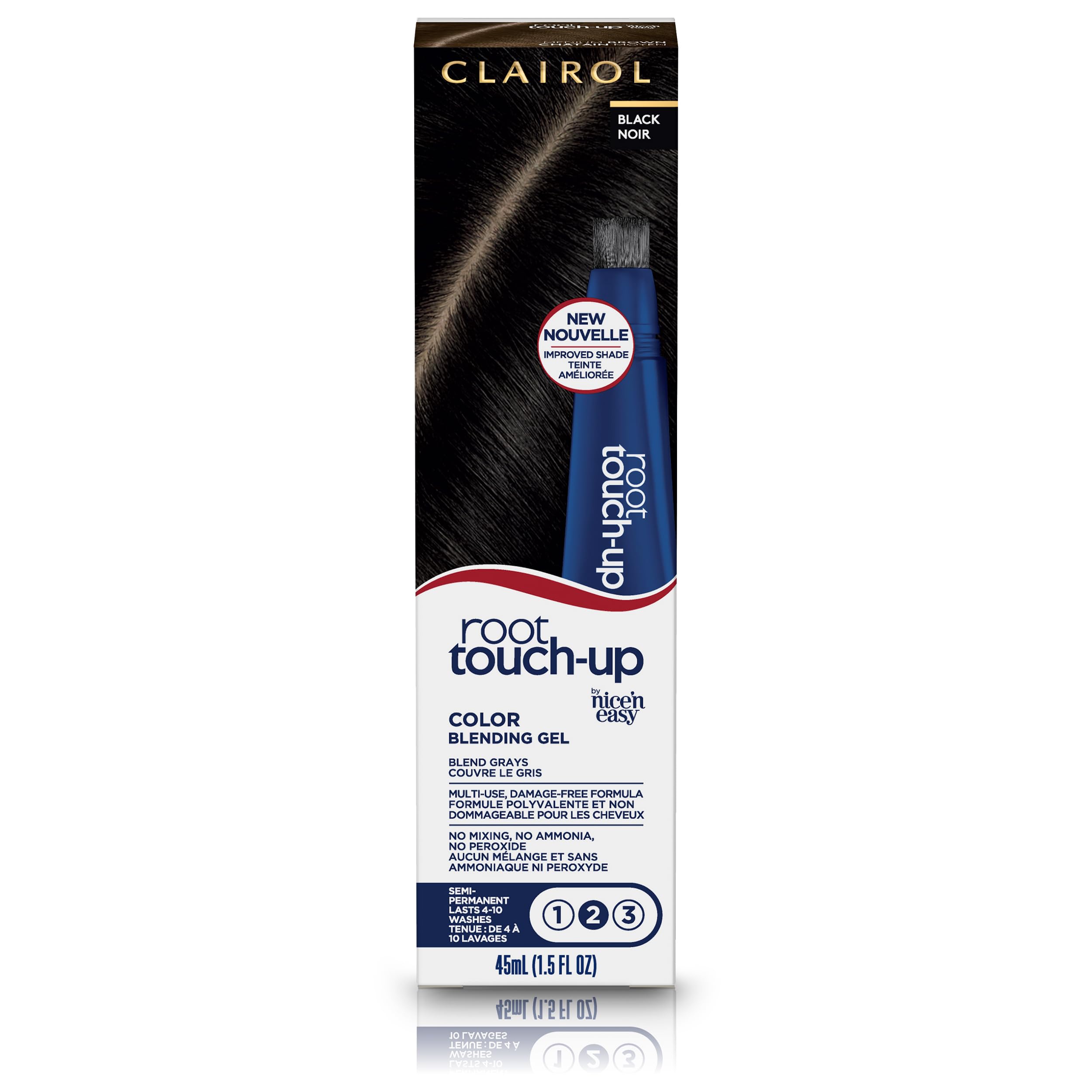 Foto 2 pulgar | Gel Mezclador De Colores Para El Cabello Clairol Root Touch-up 2 Black - Venta Internacional.