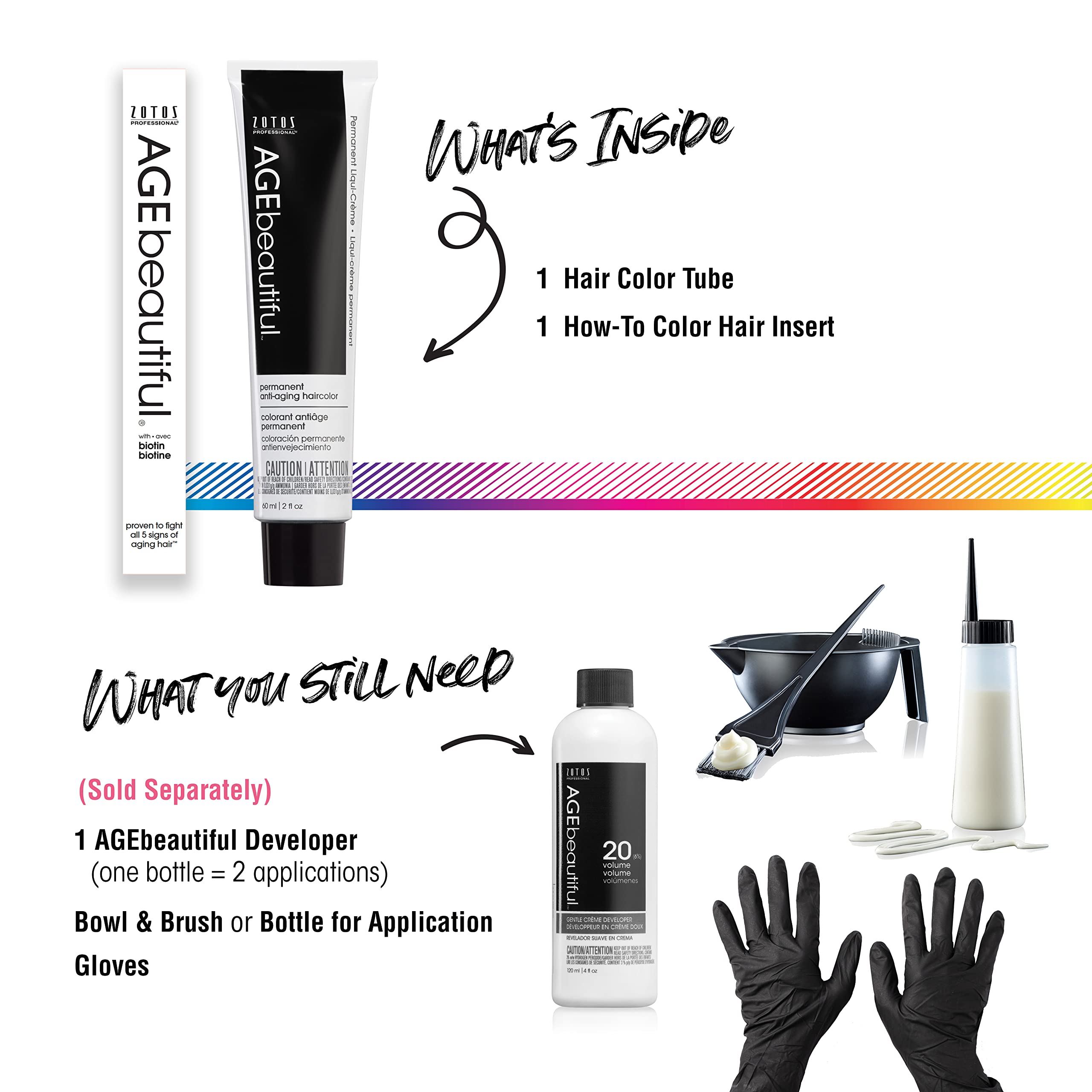 Foto 6 pulgar | Tinte De Pelo Age Beautiful Liqui Creme 9n Rubio Claro 60 Ml - Venta Internacional.