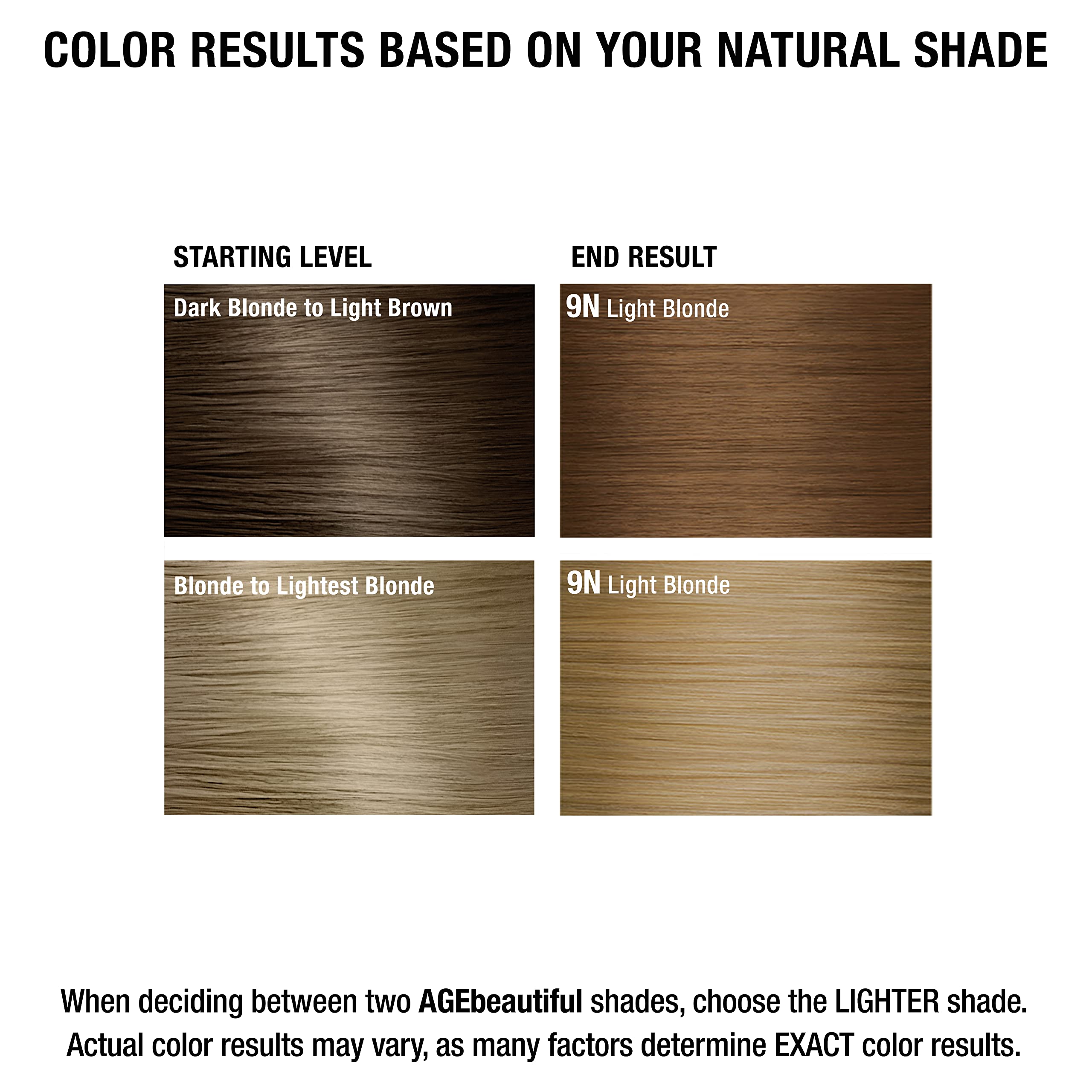 Foto 8 pulgar | Tinte De Pelo Age Beautiful Liqui Creme 9n Rubio Claro 60 Ml - Venta Internacional.