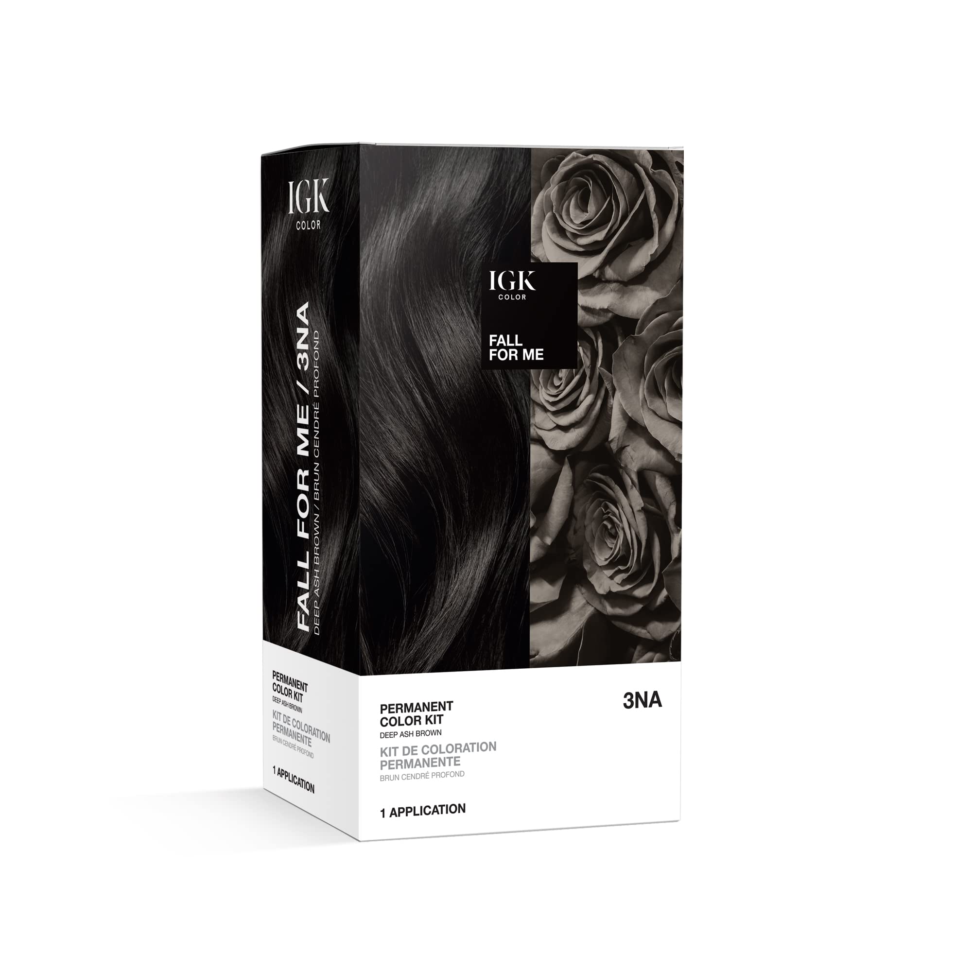 Foto 2 pulgar | Kit De Coloración De Cabello Igk Fall For Me Deep Ash Brown 3na 140 Ml - Venta Internacional.