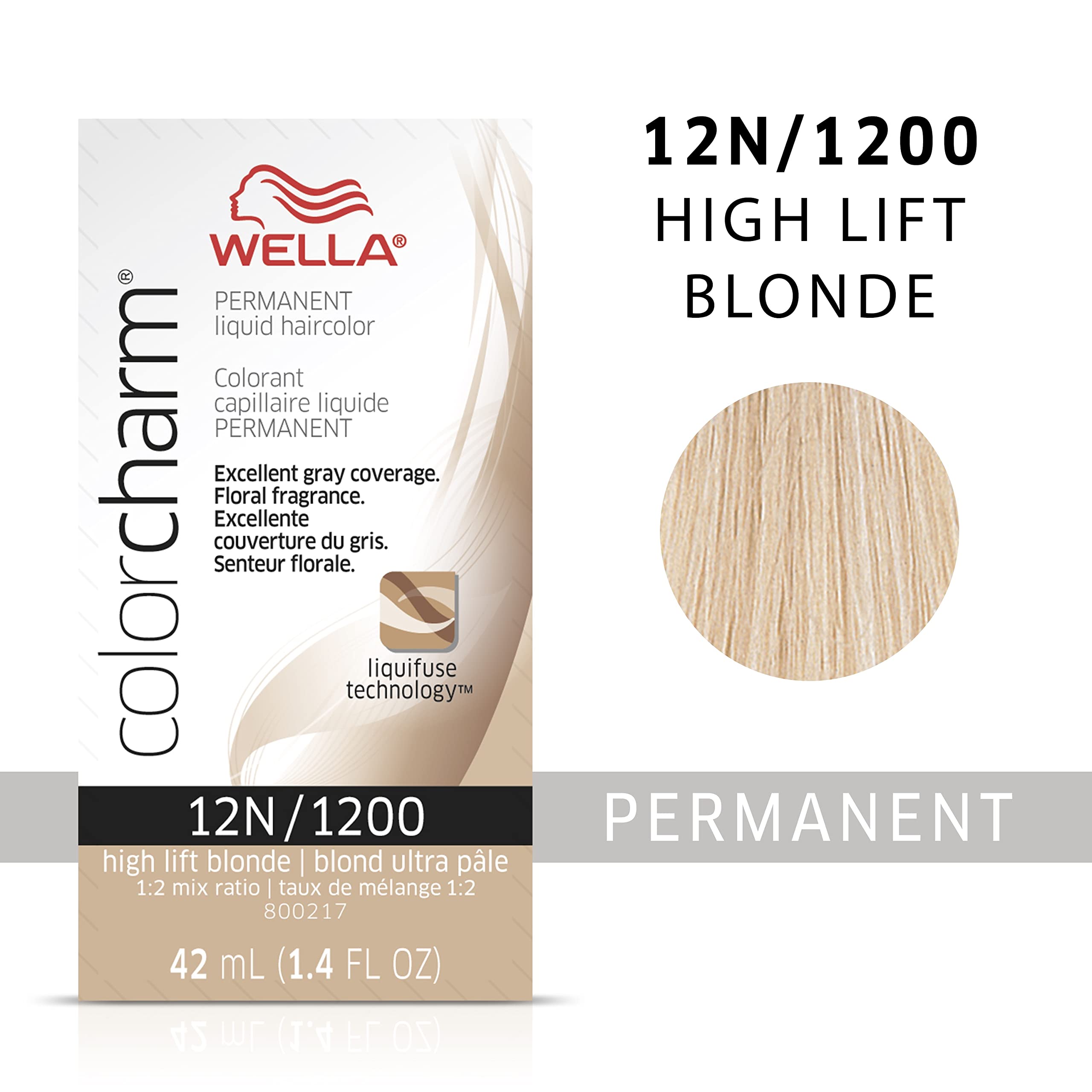 Foto 3 pulgar | Tinte De Pelo Wella Color Charm Permanent 12n Blonde 42 Ml - Venta Internacional.