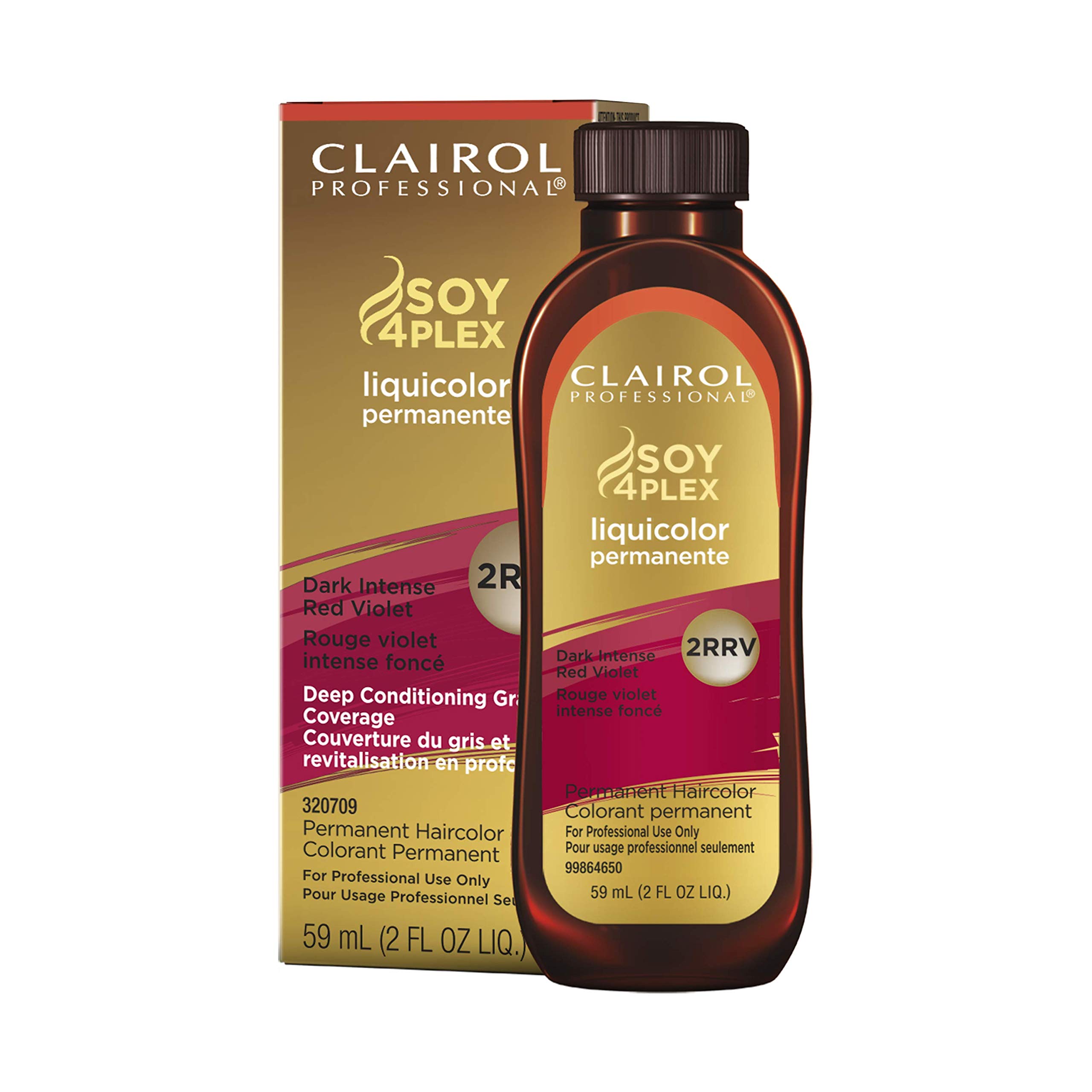 Foto 2 pulgar | Tinte De Pelo Clairol Professional Liquicolor 2rrv Rojo Oscuro Intenso - Venta Internacional.