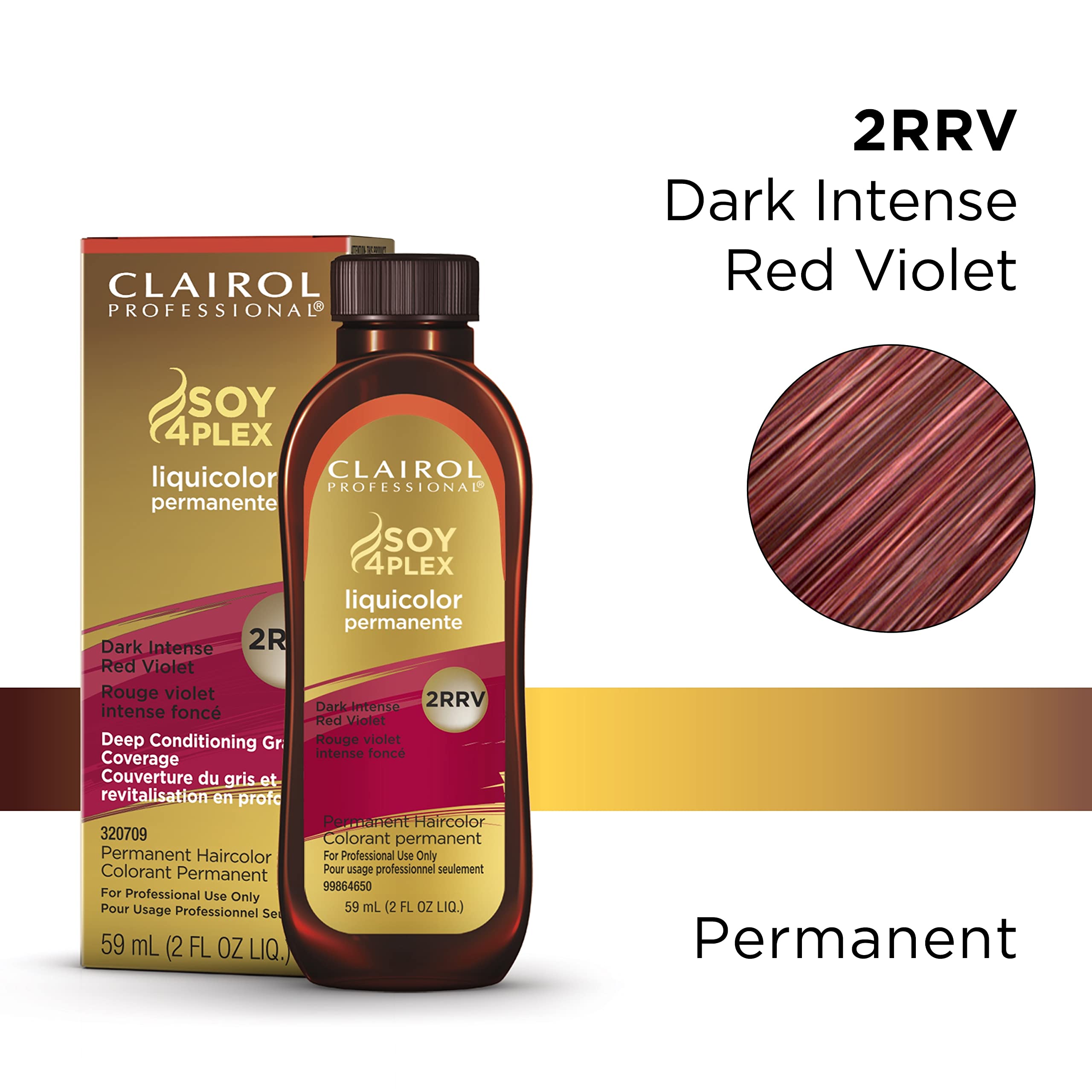 Foto 3 pulgar | Tinte De Pelo Clairol Professional Liquicolor 2rrv Rojo Oscuro Intenso - Venta Internacional.
