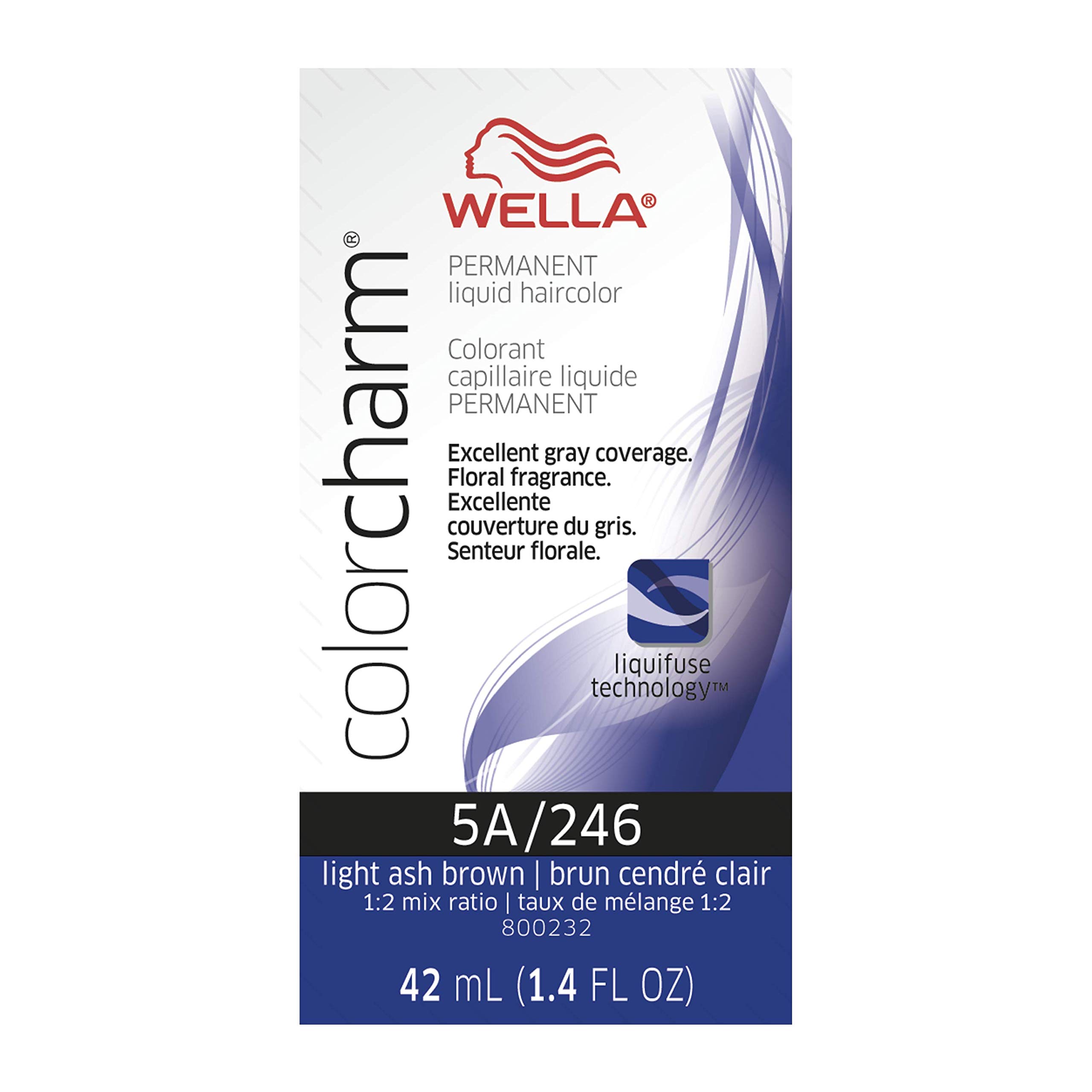 Tinte De Pelo Wella Color Charm Permanent 5a, Marrón Ceniza Claro, 40 Ml - Venta Internacional.