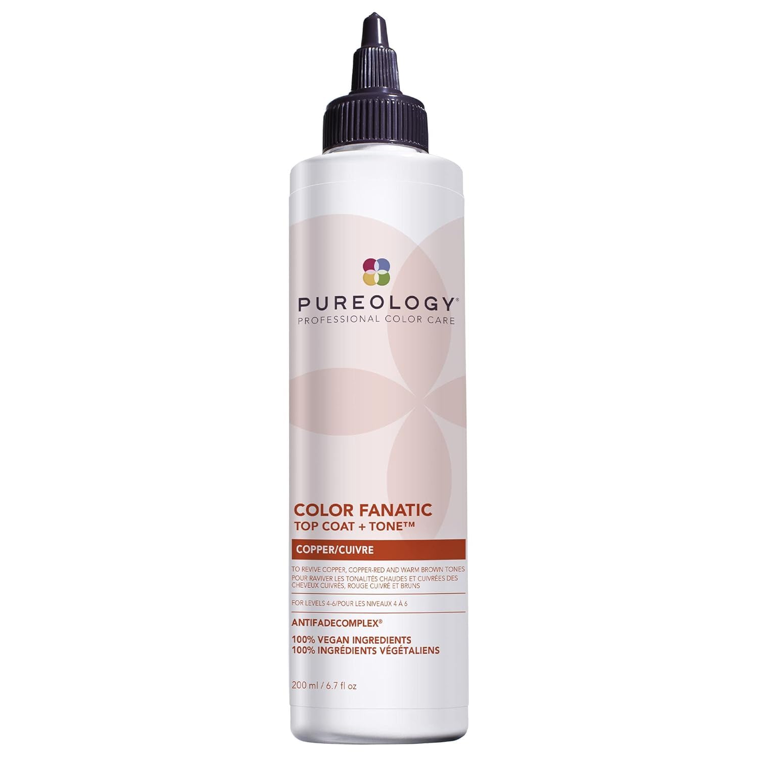 Foto 2 pulgar | Tónico Para El Cabello Pureology Color Fanatic Top Coat + Tone Copper, 200 Ml - Venta Internacional.