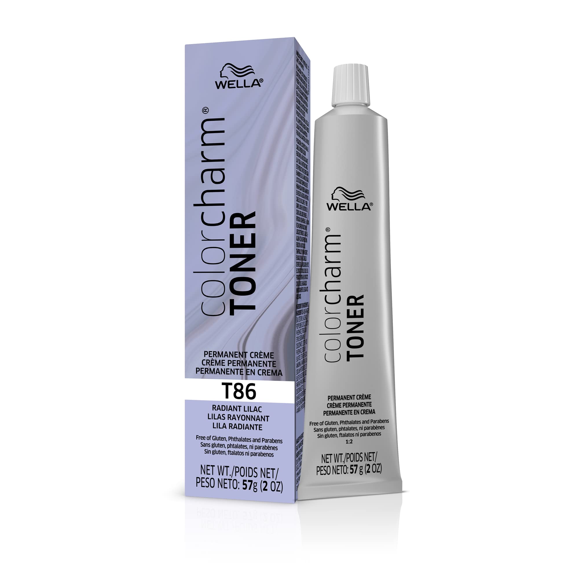 Tónico Capilar Wella Color Charm T86 Radiant Lilac 60 Ml - Venta Internacional.